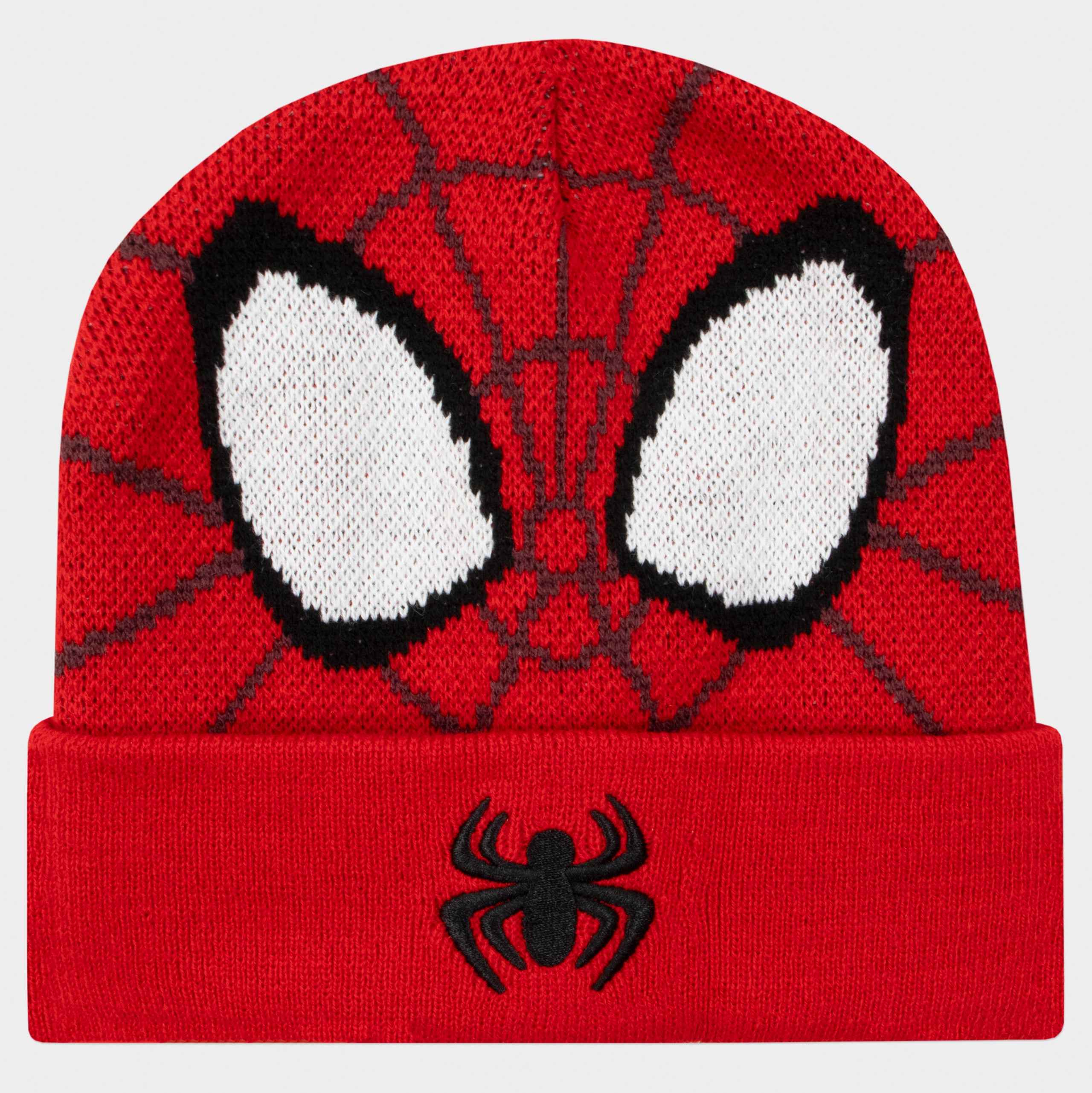 Spider-Man Winter Hat And Gloves Set