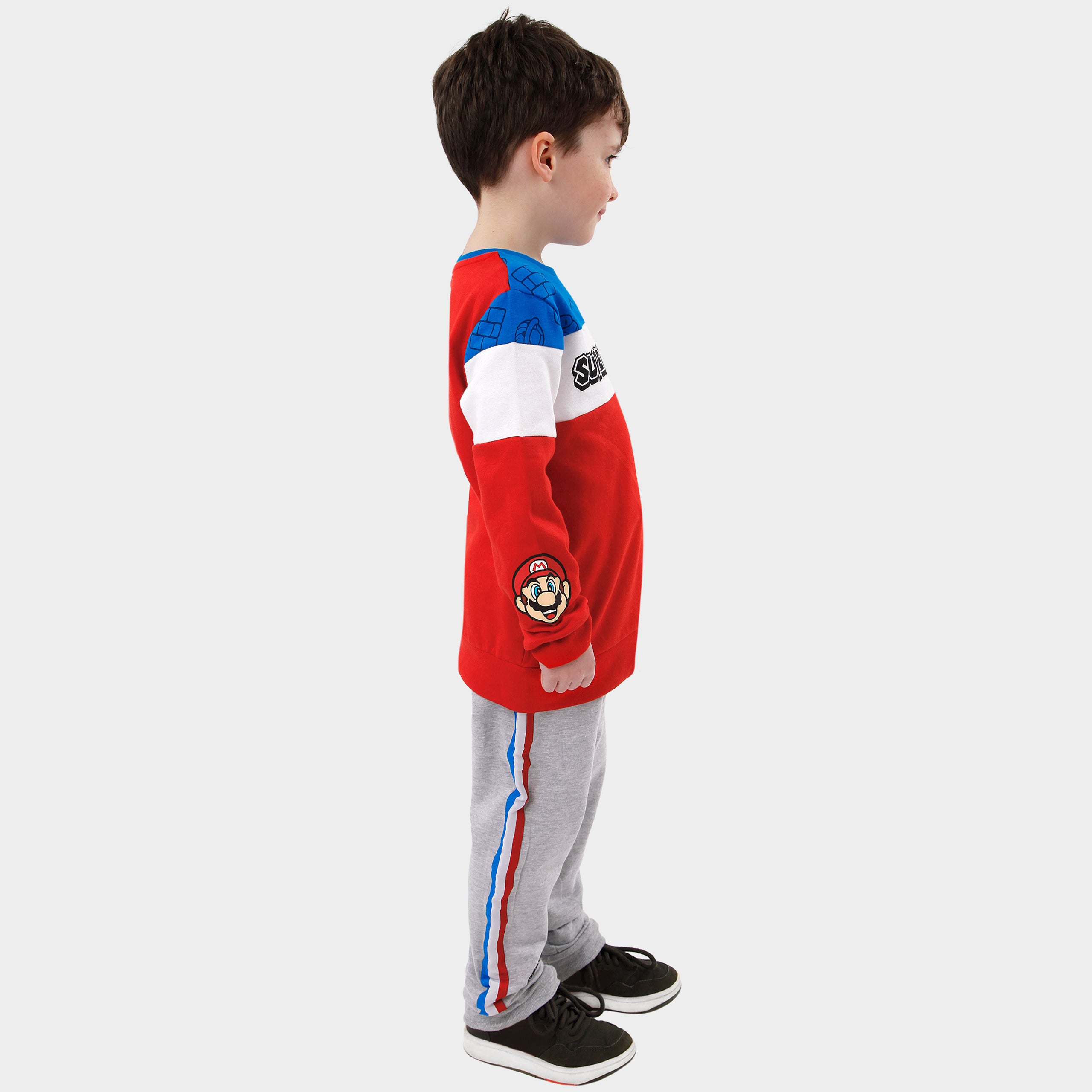 Super Mario Sweatshirt and Joggers Set