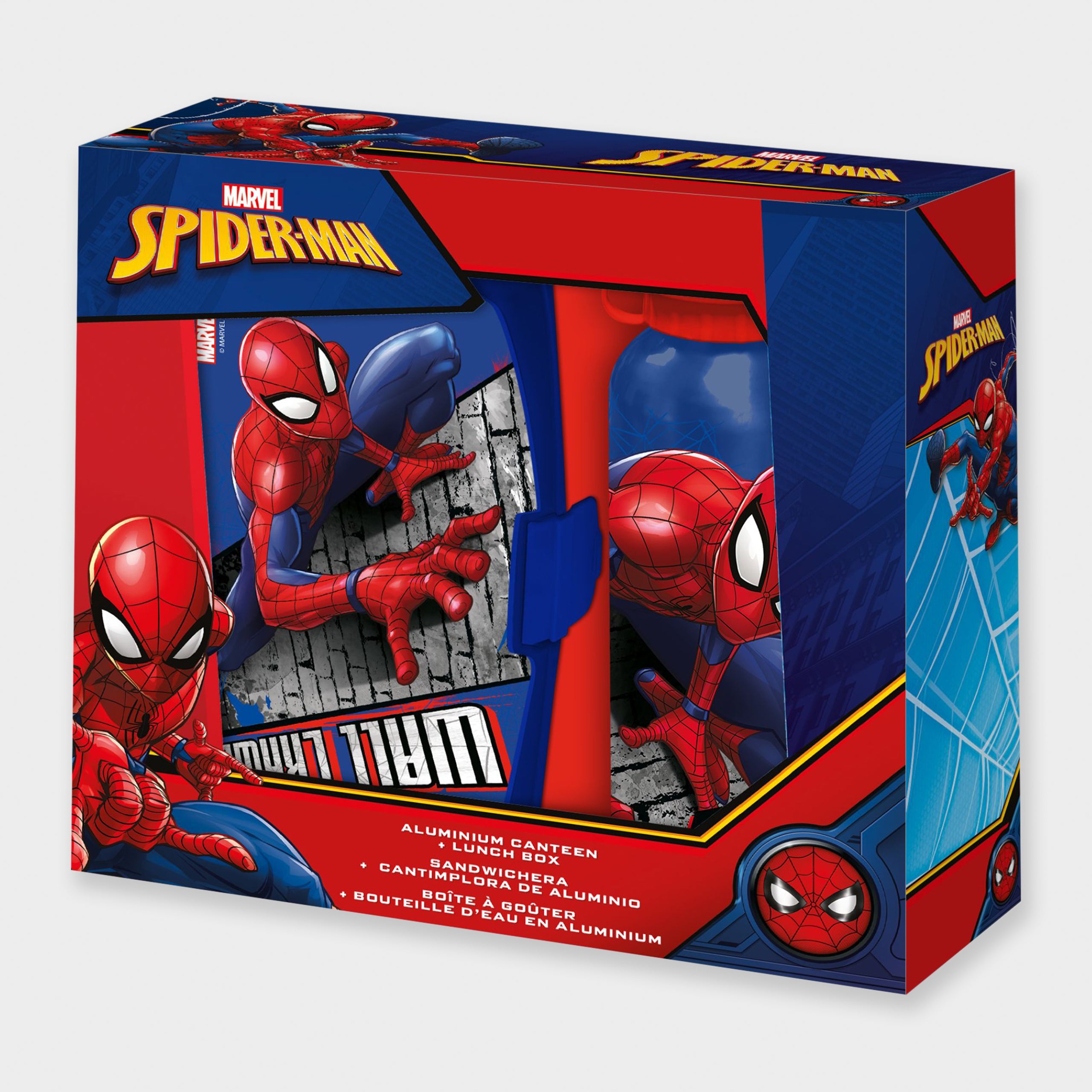 Spiderm-Man Lunchbox And Water Bottle