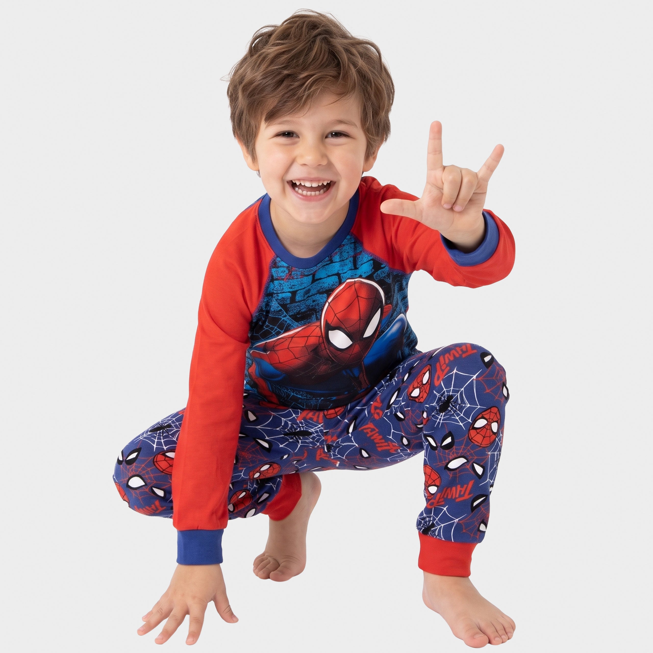 Spiderman Boys Pyjama Set - Snuggle Fit