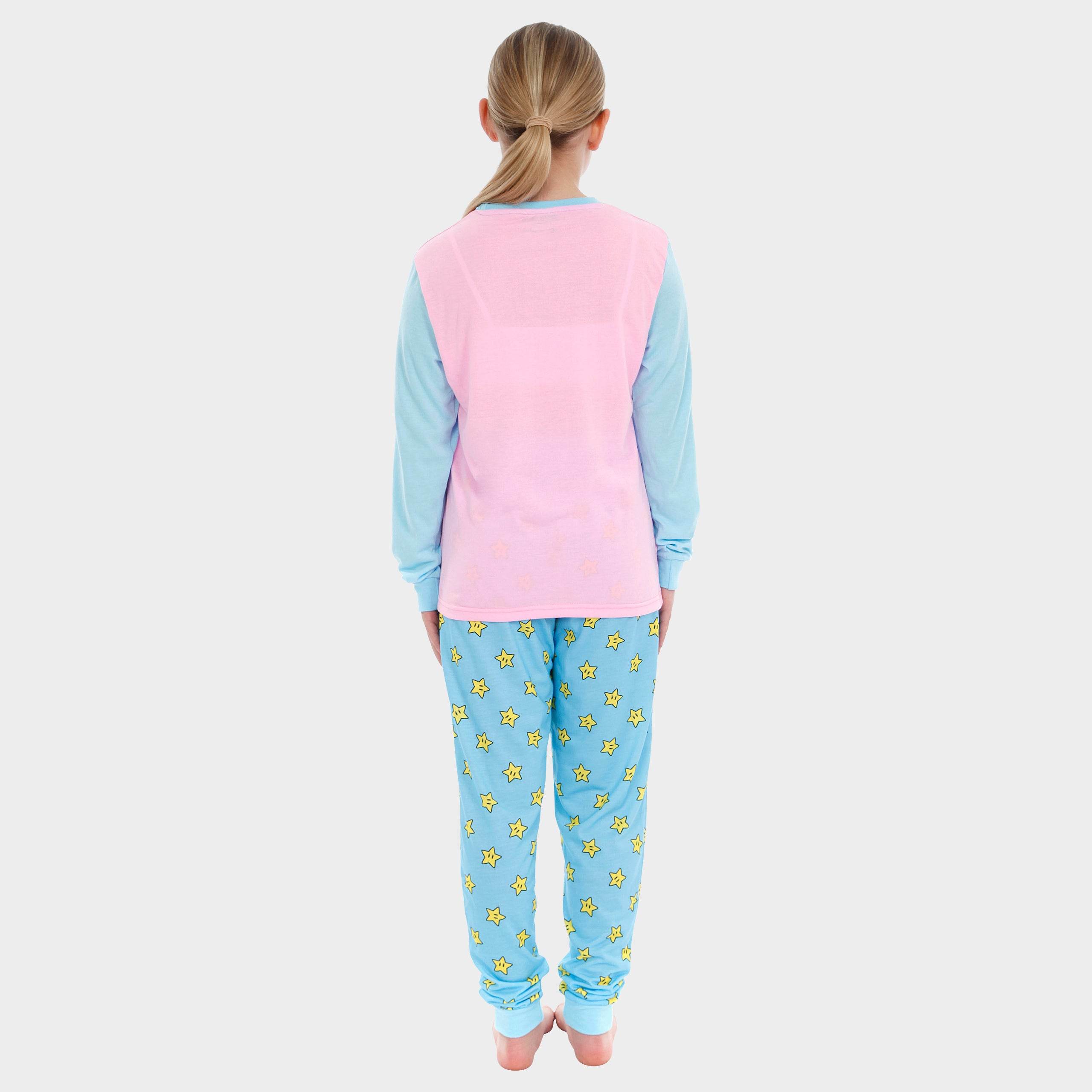 Super Mario Pyjama de jeu à manches courtes pour filles, Multicolore Super Mario Pyjama de jeu à manches courtes pour filles, Multicolore