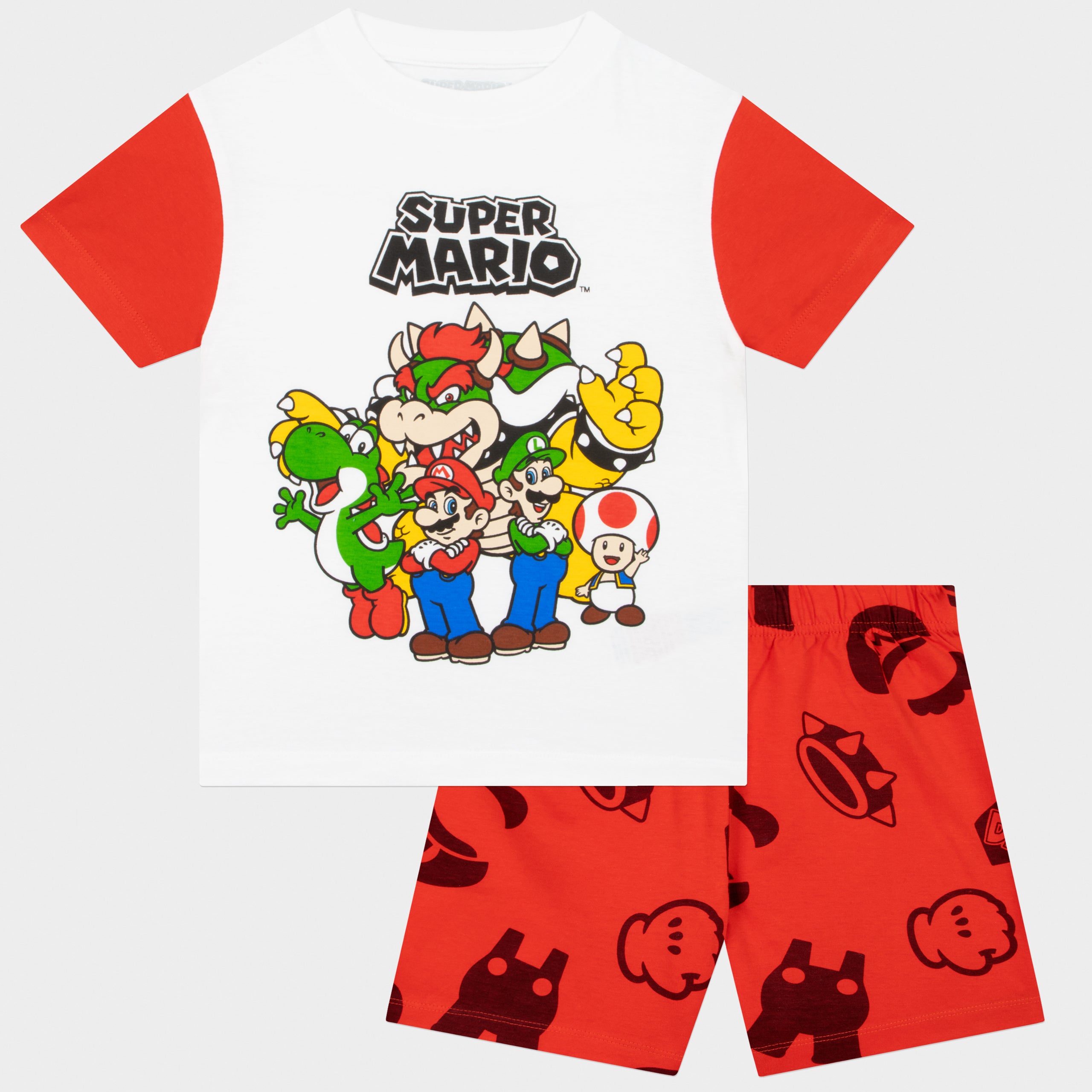 Super Mario Short Pyjamas