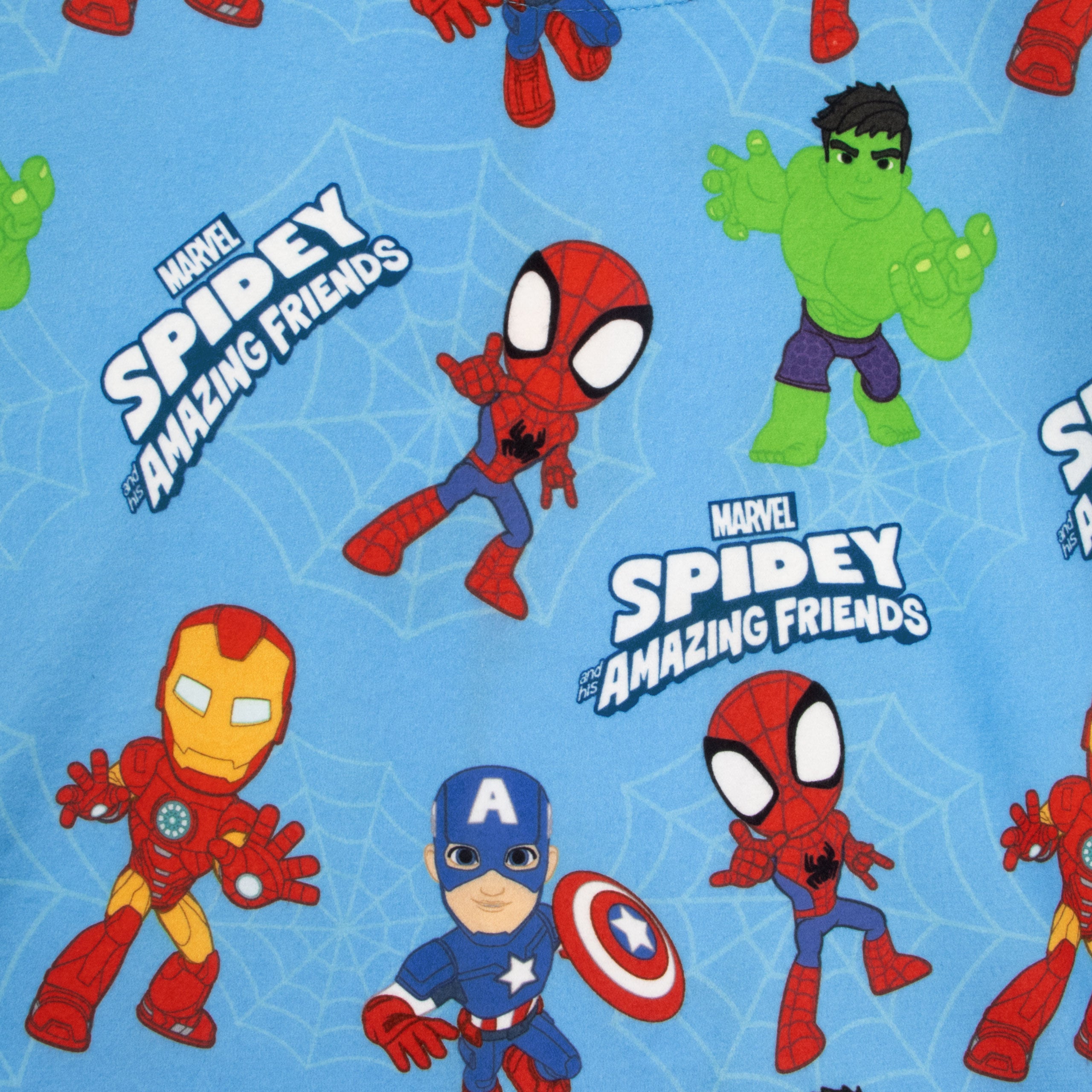 Marvel Spidey And His Amazing Friends Button Up Pyjamas
