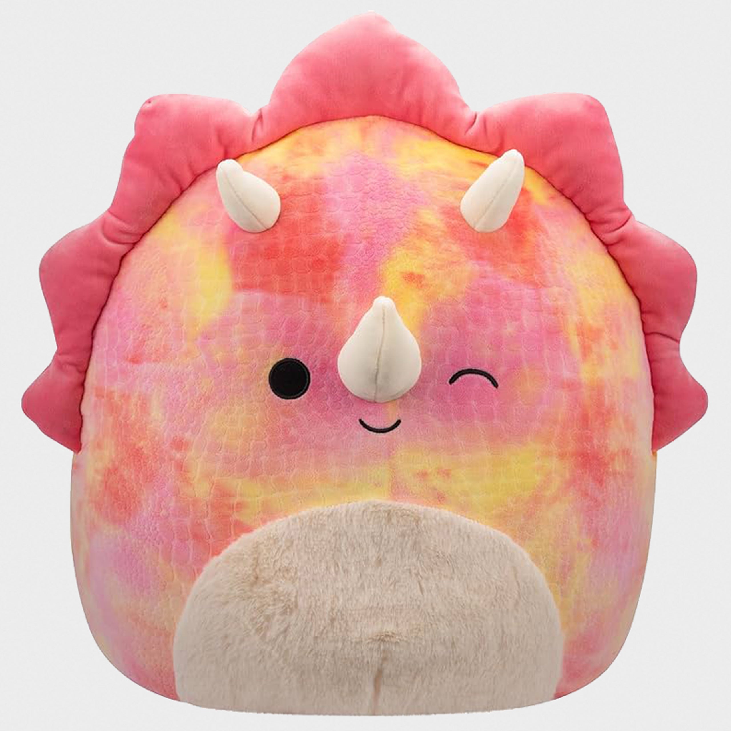 Squishmallos Trinity The Triceratops Plush - 16 Inch