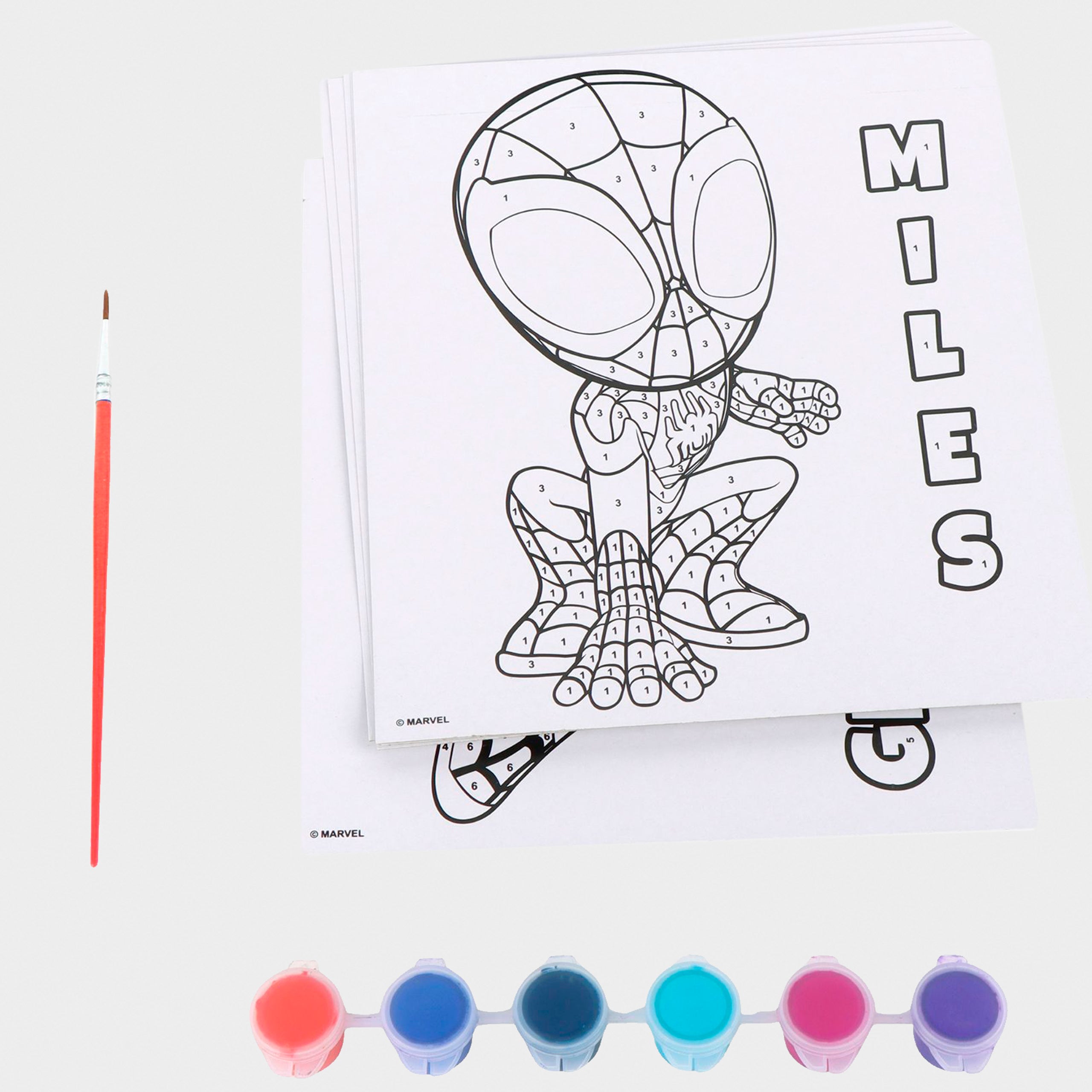 Spidey And His Amazing Friends Paint By Numbers