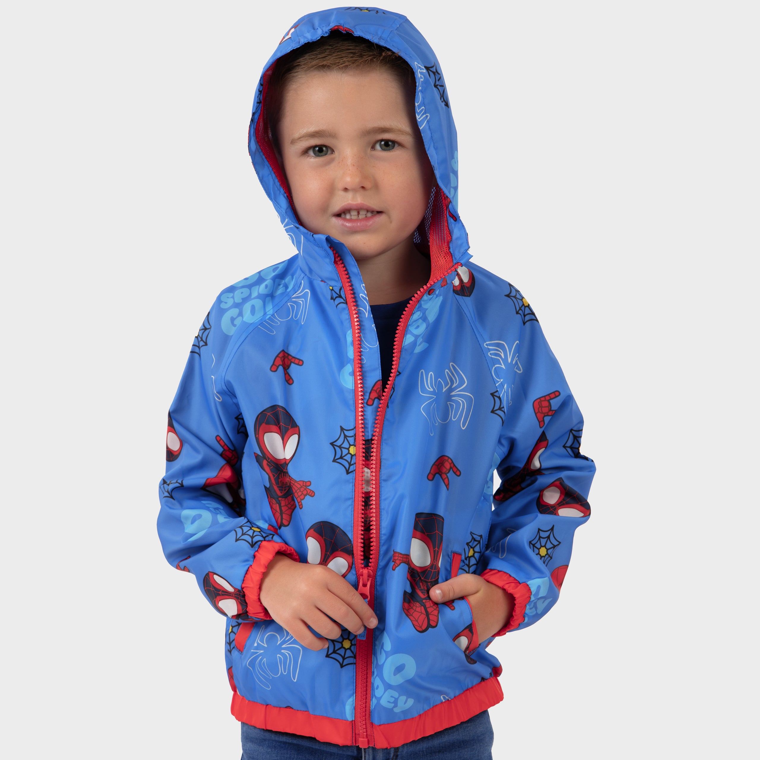 Marvel Spidey And His Amazing Friends Rain Coat