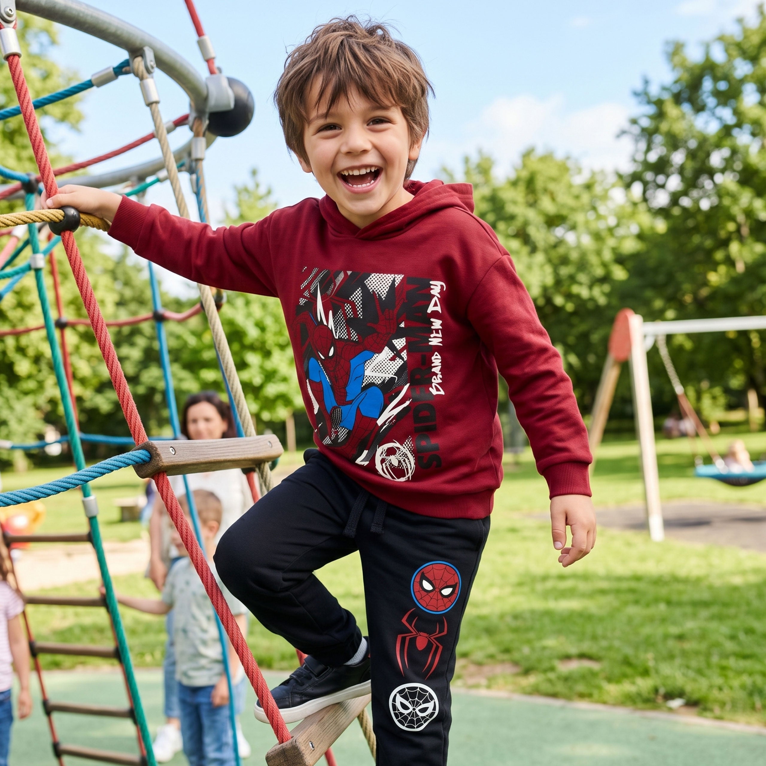 Spiderman Brand New Day Jogger & Hoodie Set