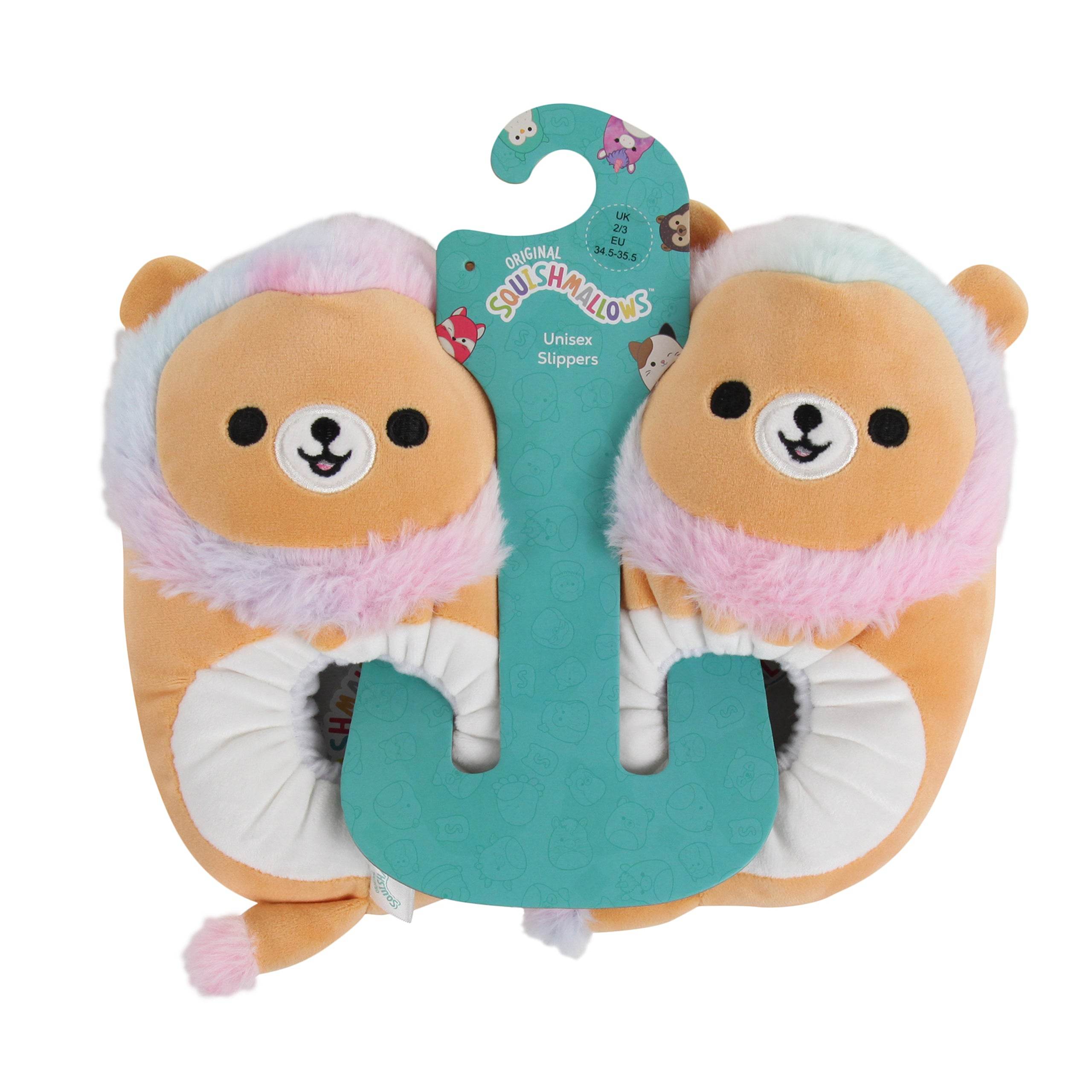 Squishmallows Slippers - Leonard The Lion - Character.com