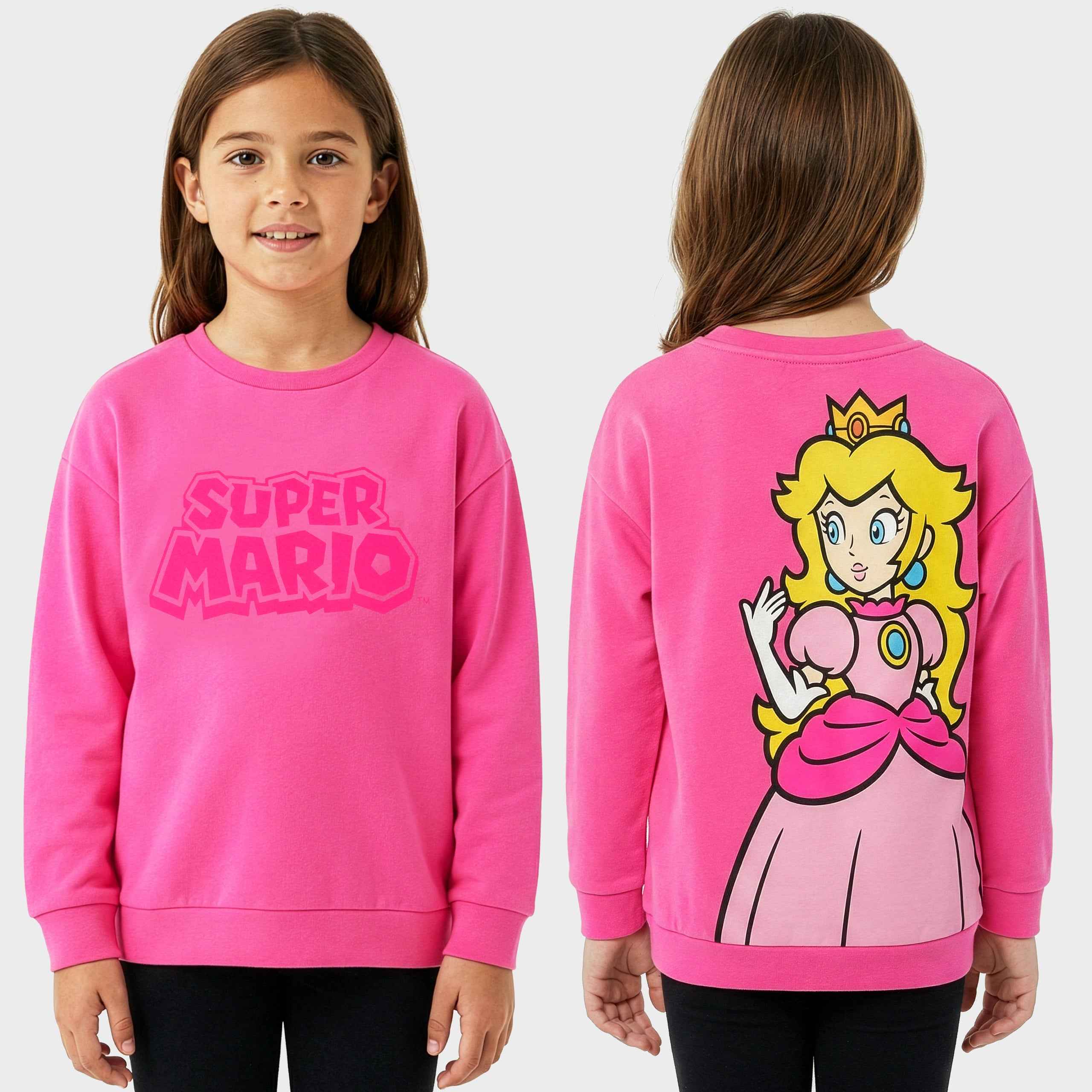 Super Mario Princess Peach Sweatshirt