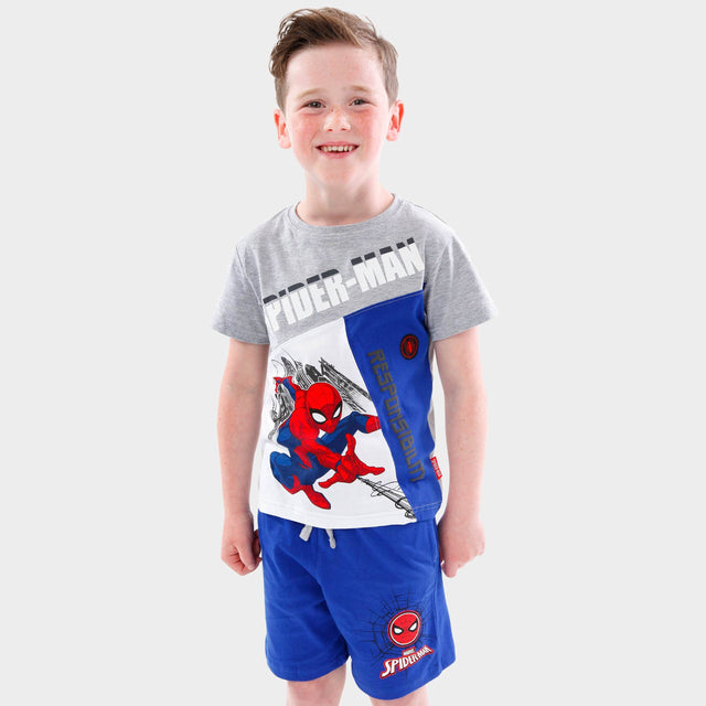 Spiderman T-Shirt & Shorts Set - Character.com