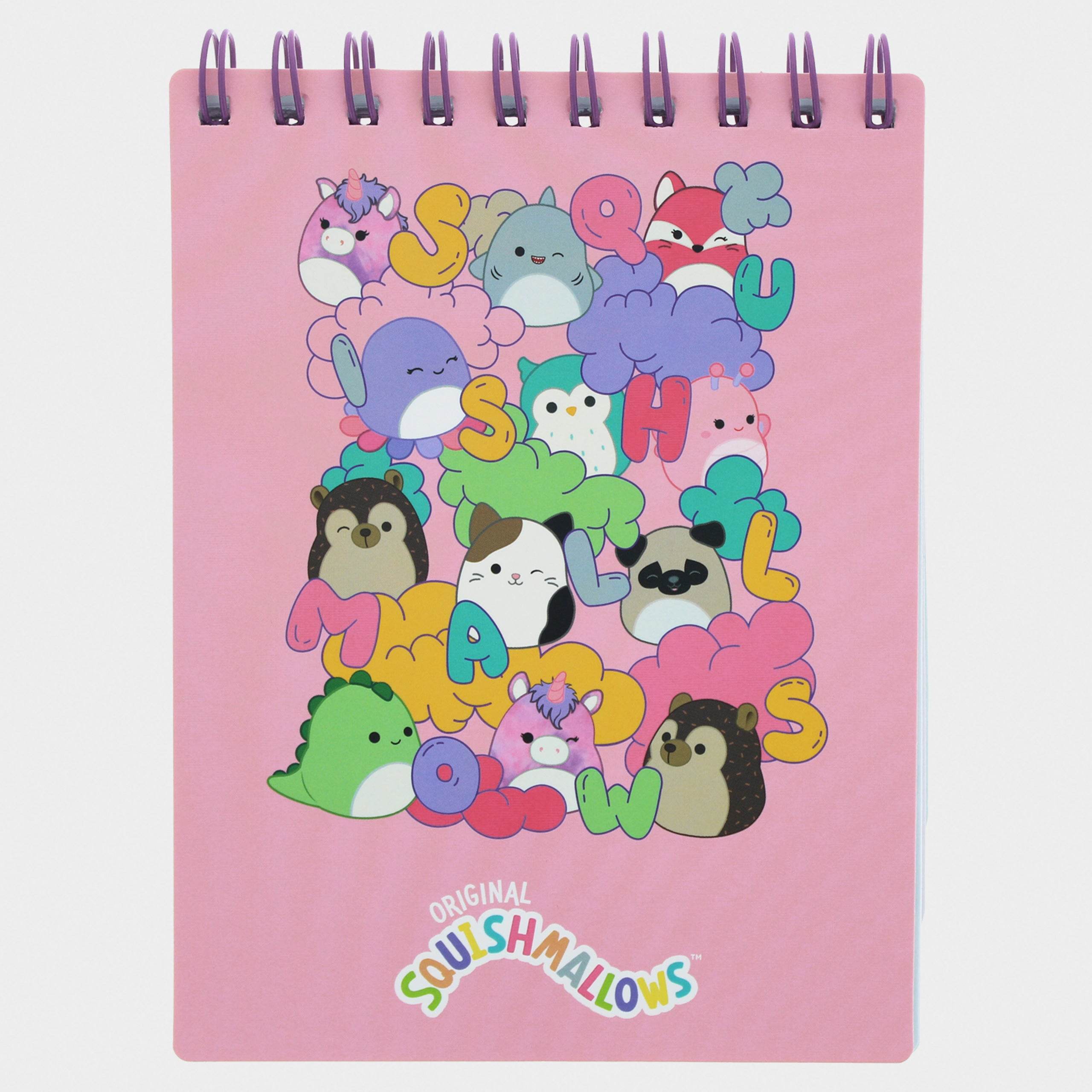 Squishmallows Layered Spiral Notebook - Character.com