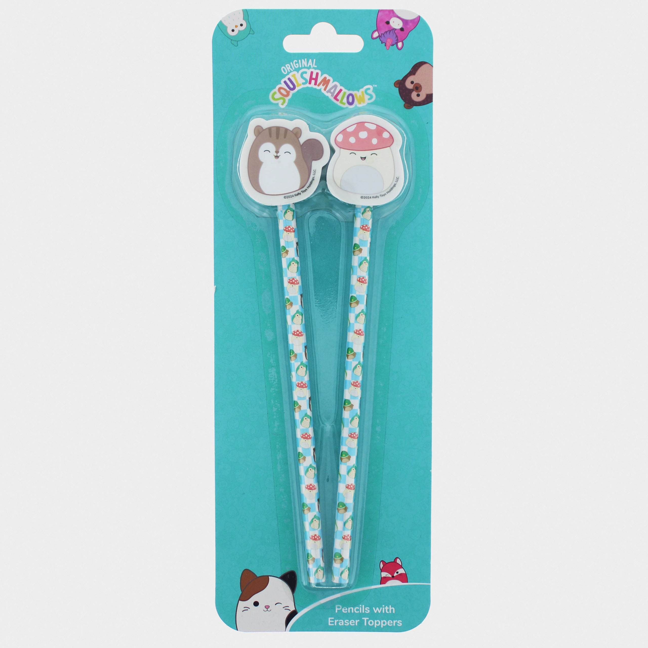 Squishmallows Pencil & Eraser Toppers - Character.com