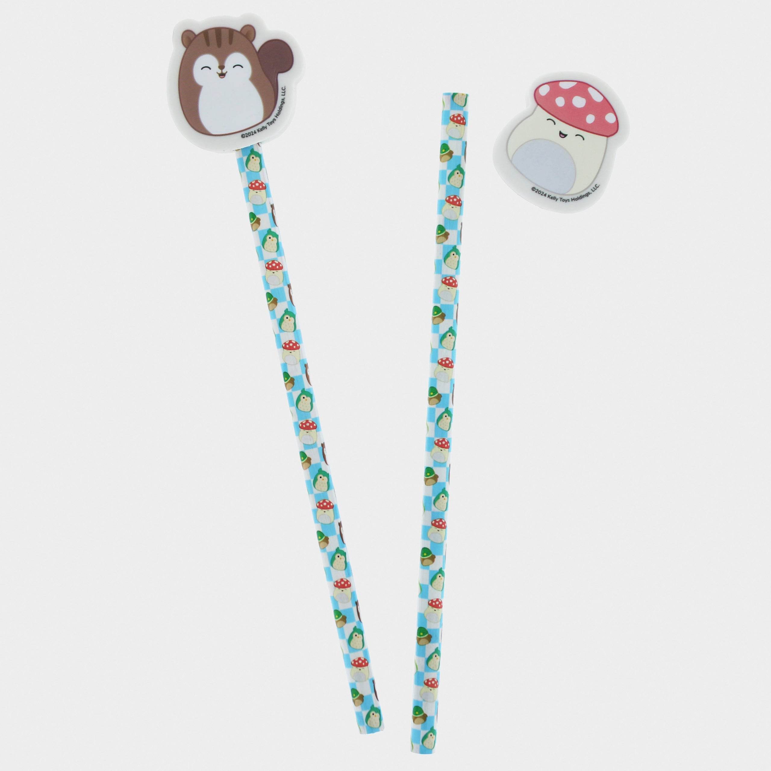 Squishmallows Pencil & Eraser Toppers - Character.com