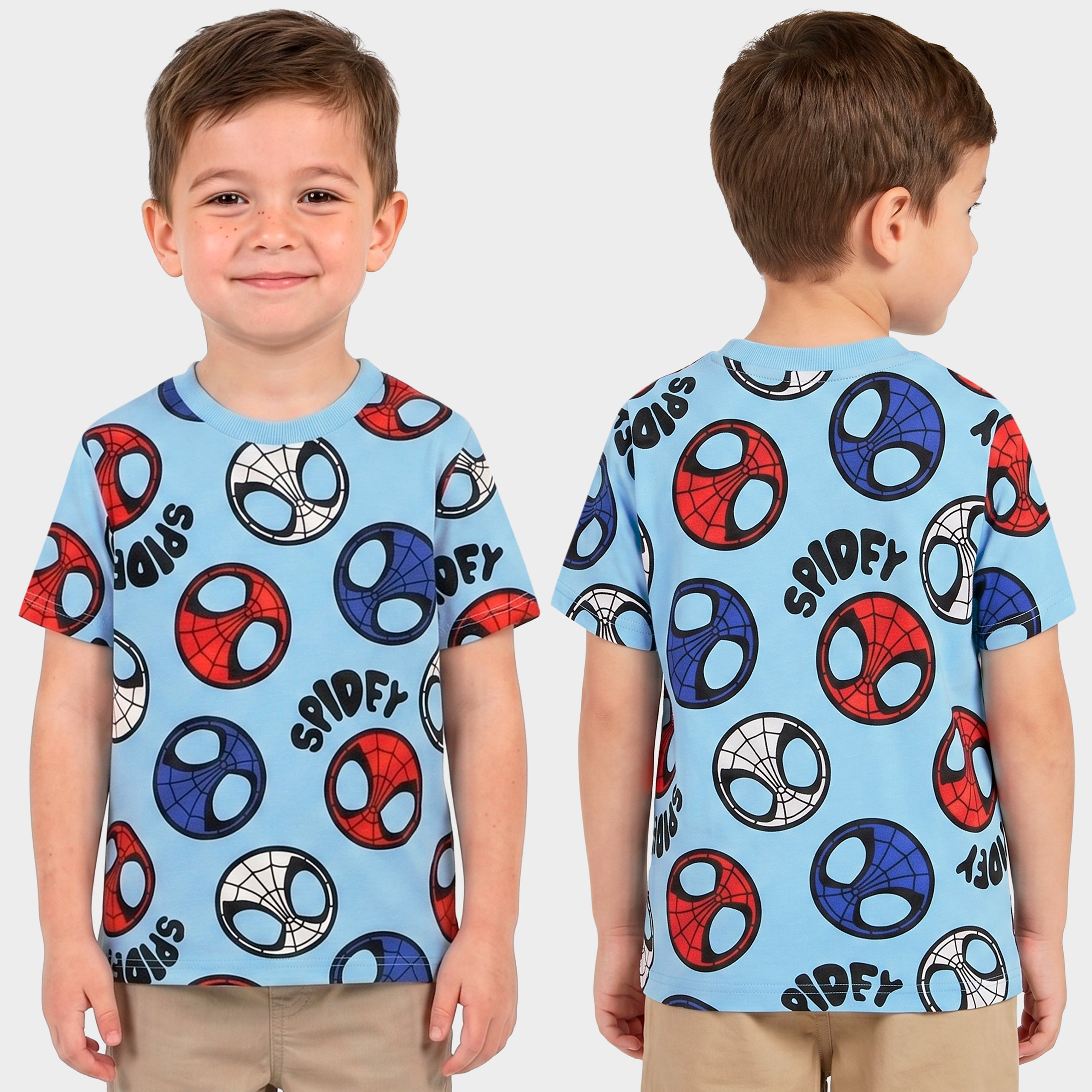 Marvel Spidey & His Amazing Friends 3 Pack T-Shirts