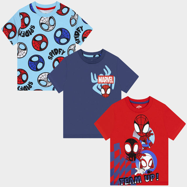 Marvel Spidey & His Amazing Friends 3 Pack T-Shirts