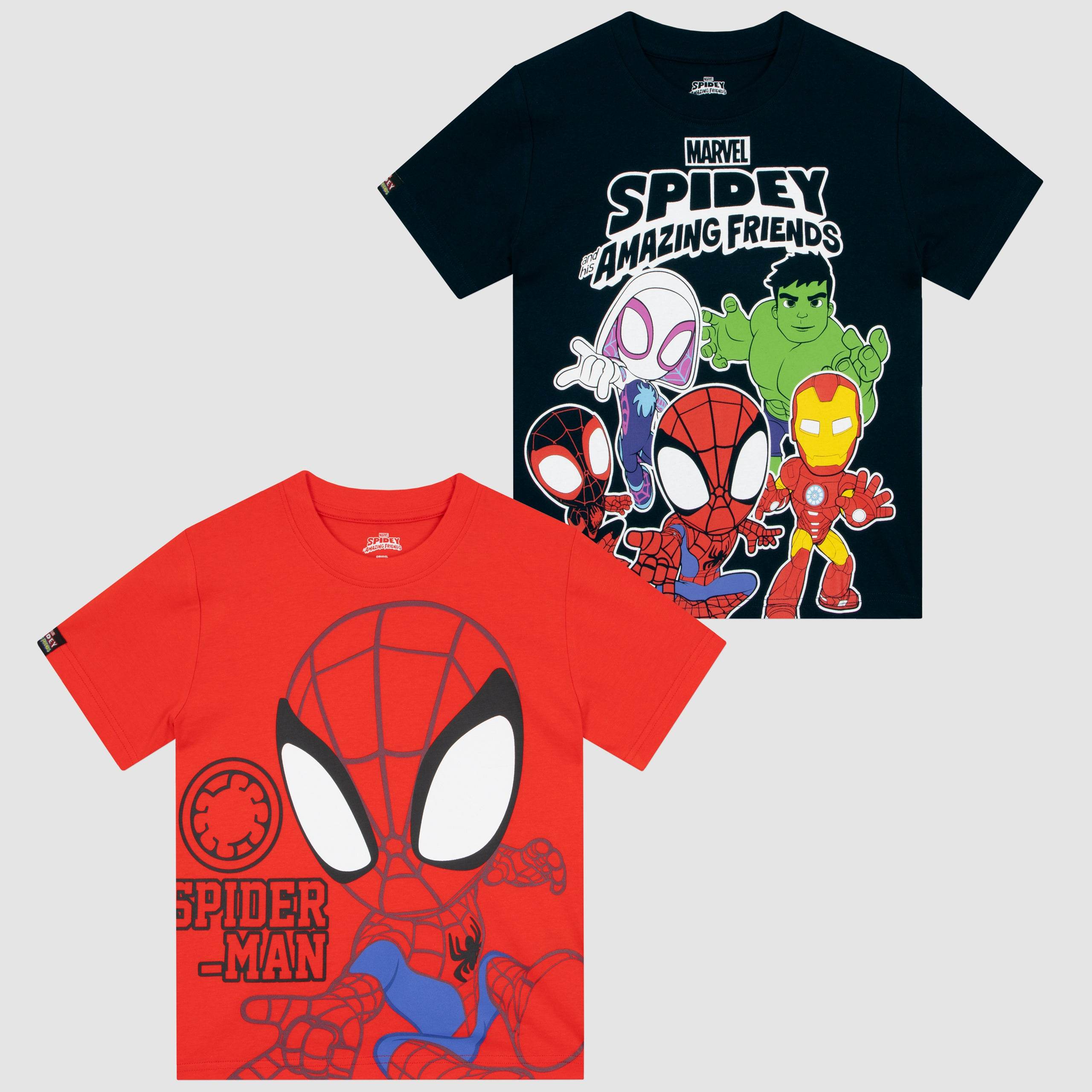 Spidey And His Amazing Friends 2 Pack T-Shirt - Character.com
