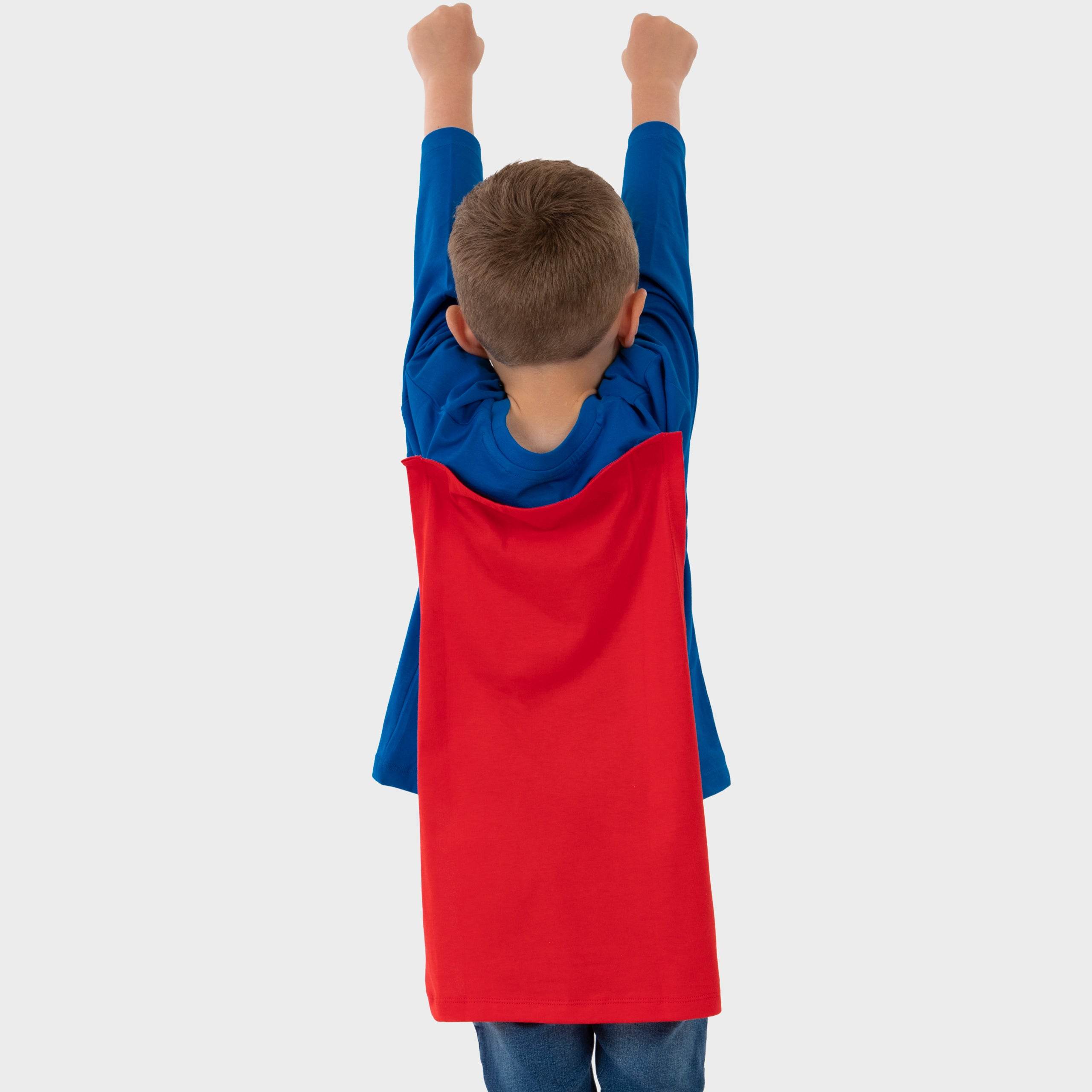 Superman Long Sleeve T-Shirt With Cape - Character.com