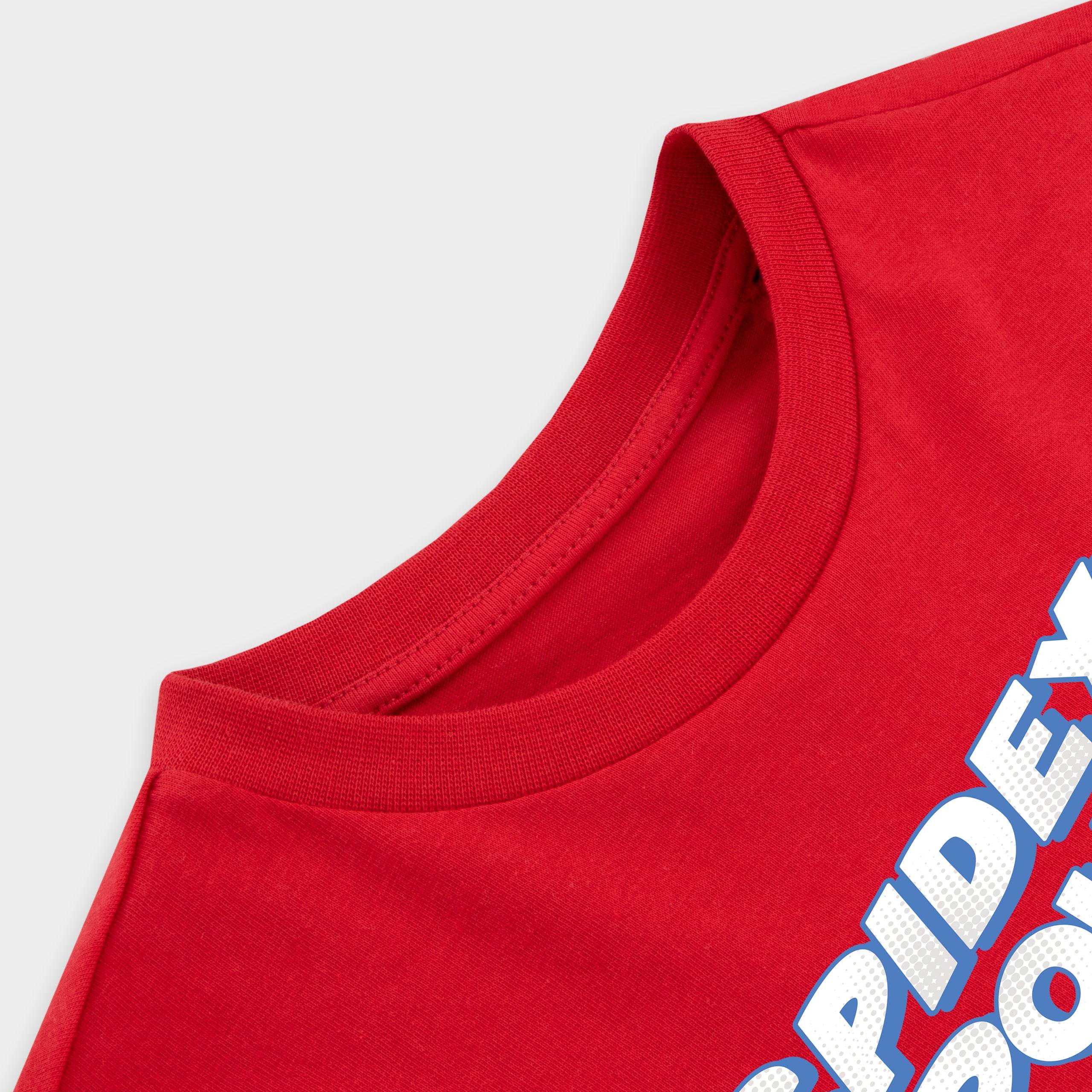 Spidey and His Amazing Friends T-shirt - Red Spidey To The power Of 3 - Character.com