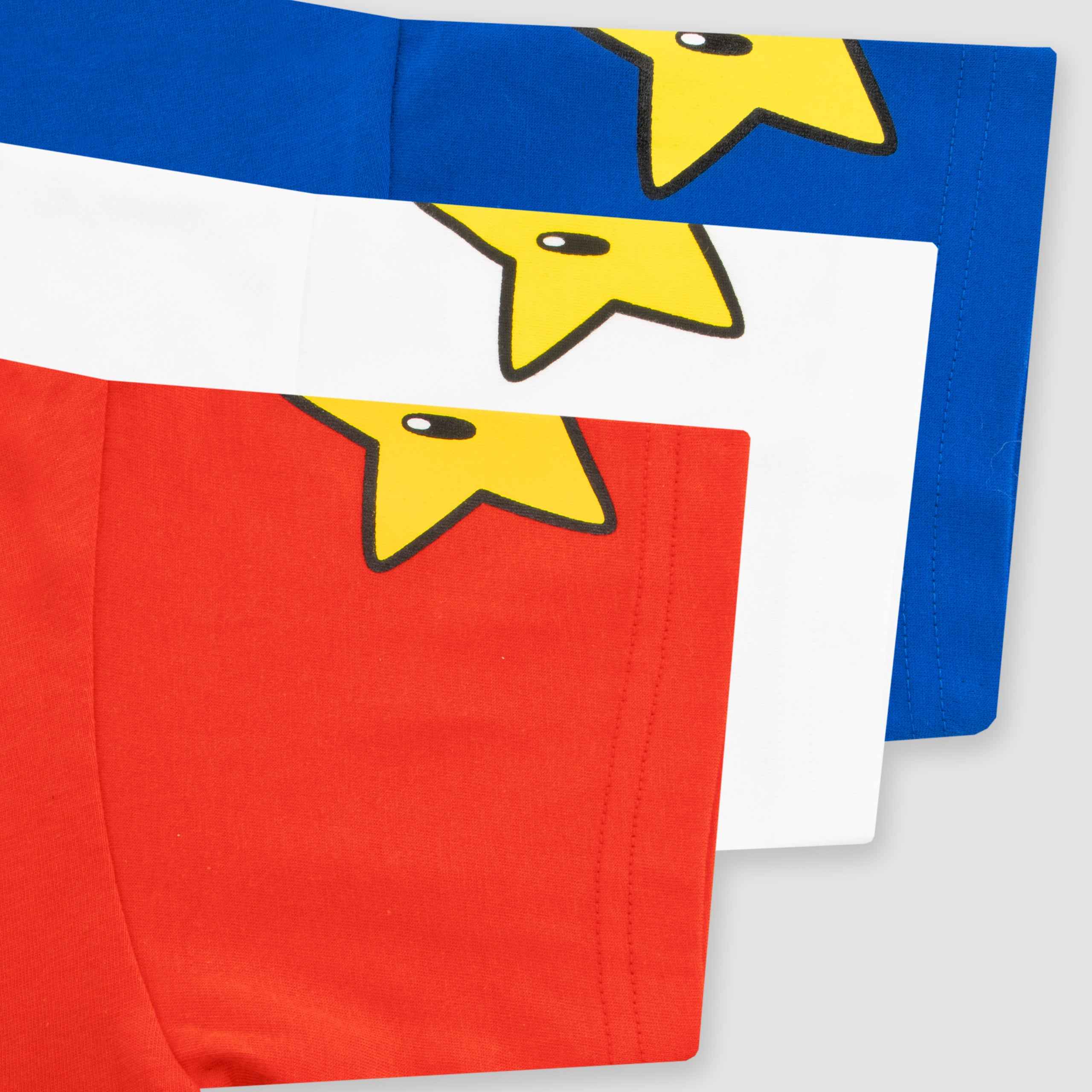 Super Mario T-shirts- 3 Pack