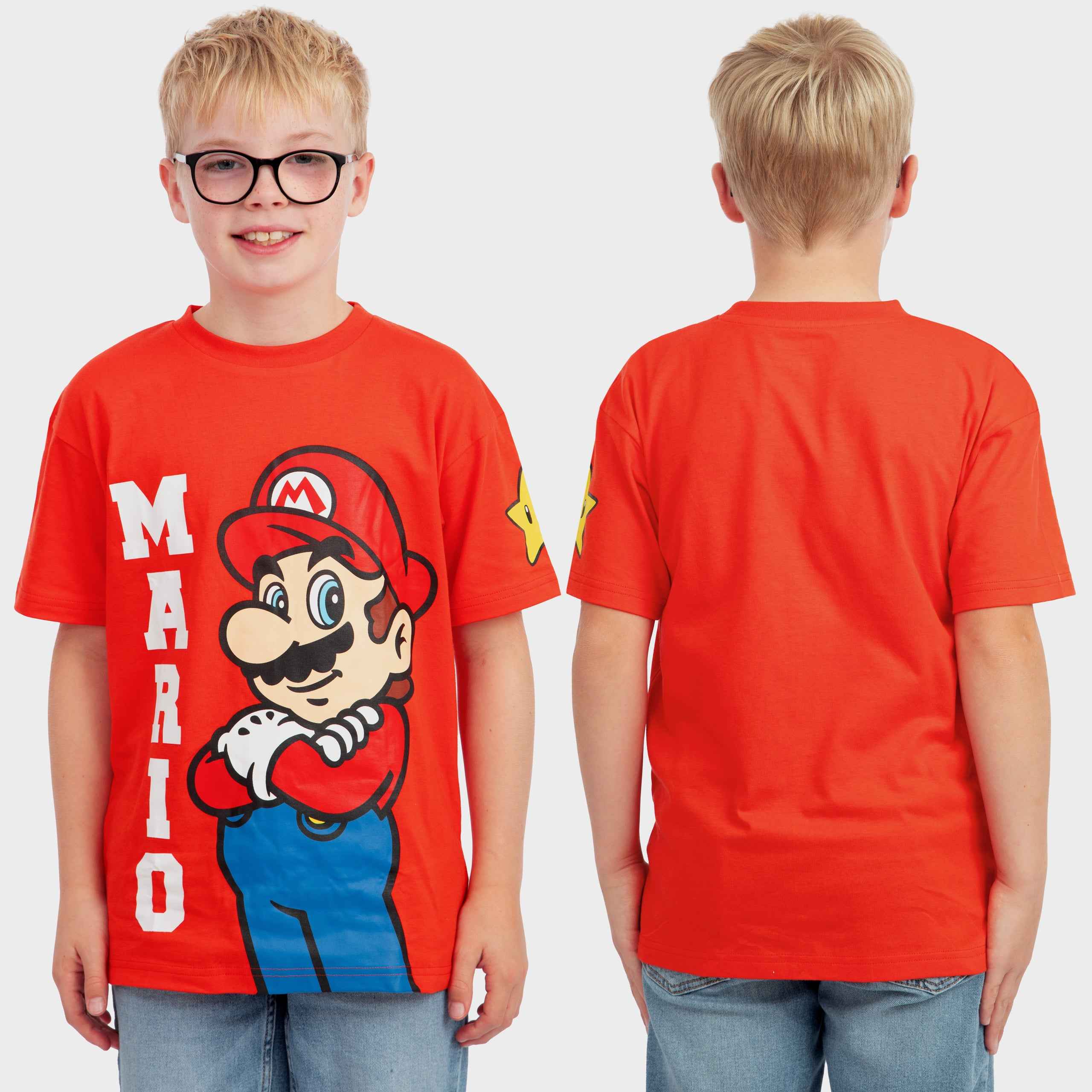 Super Mario T-shirts- 3 Pack