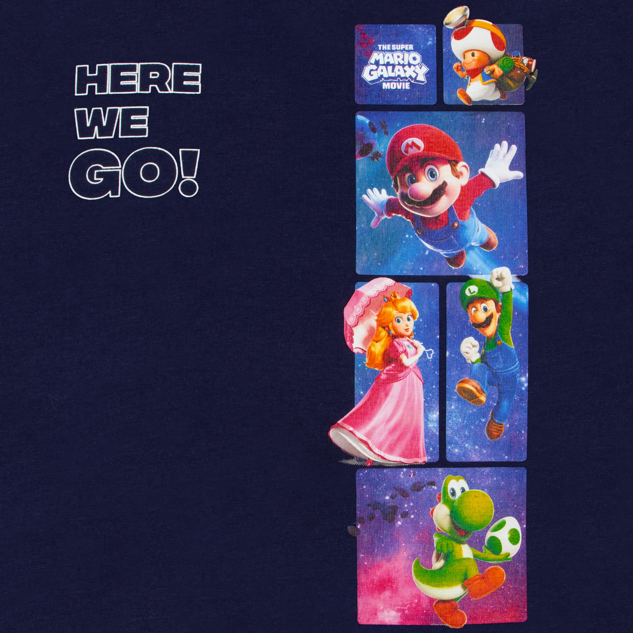 The Super Mario Galaxy Movie T-Shirt And Shorts Set