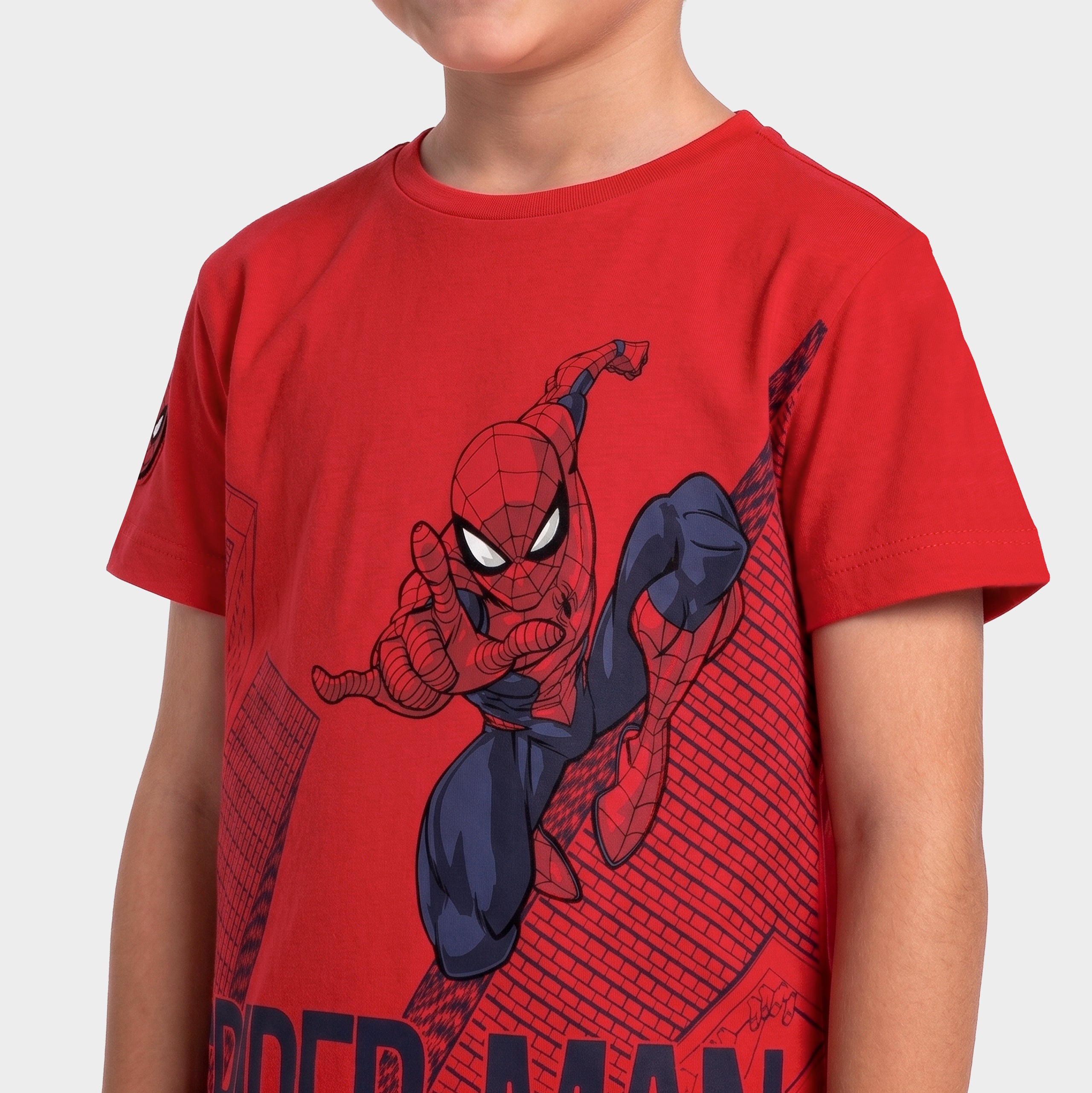 Boys Red Spider-Man T-Shirt
