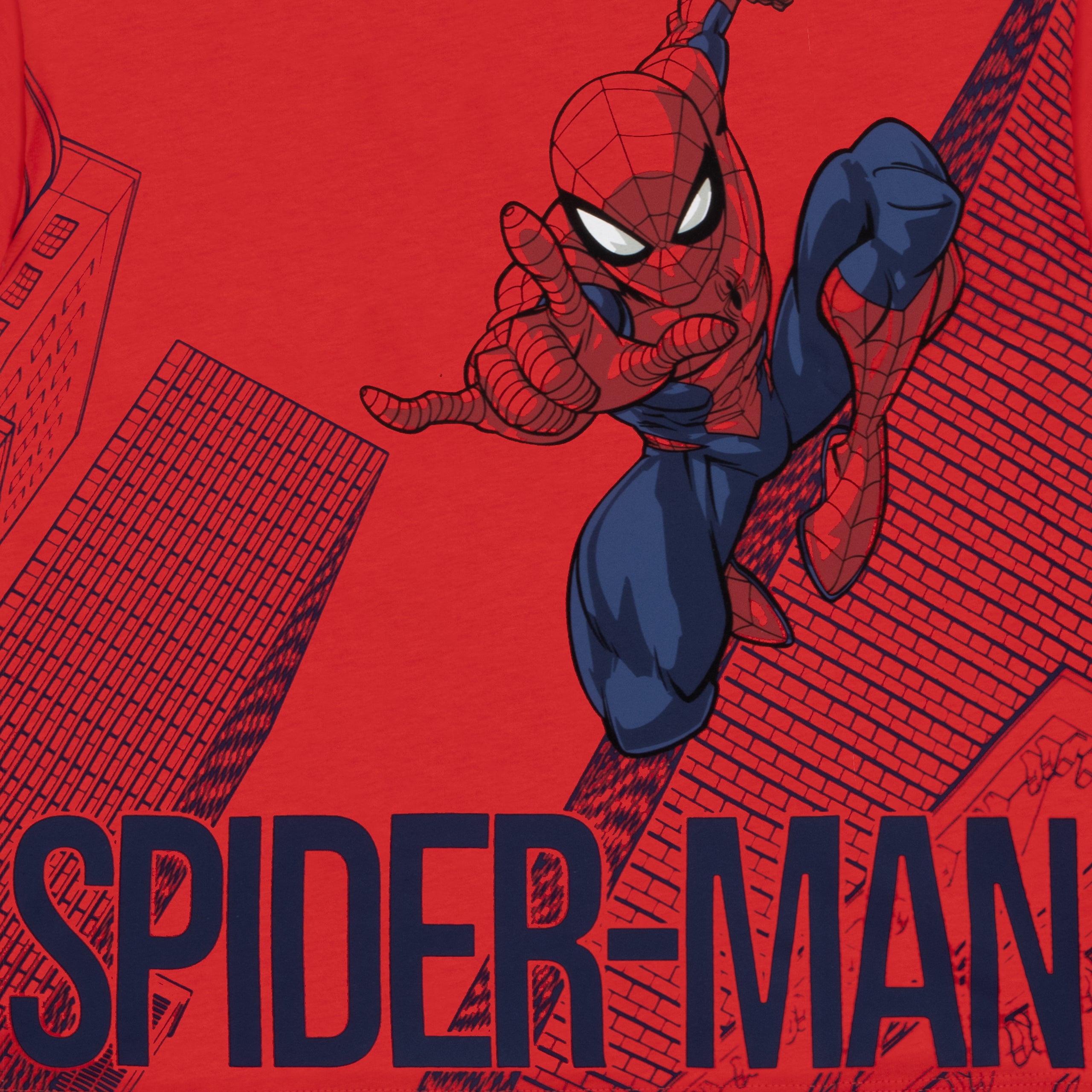 Boys Red Spider-Man T-Shirt