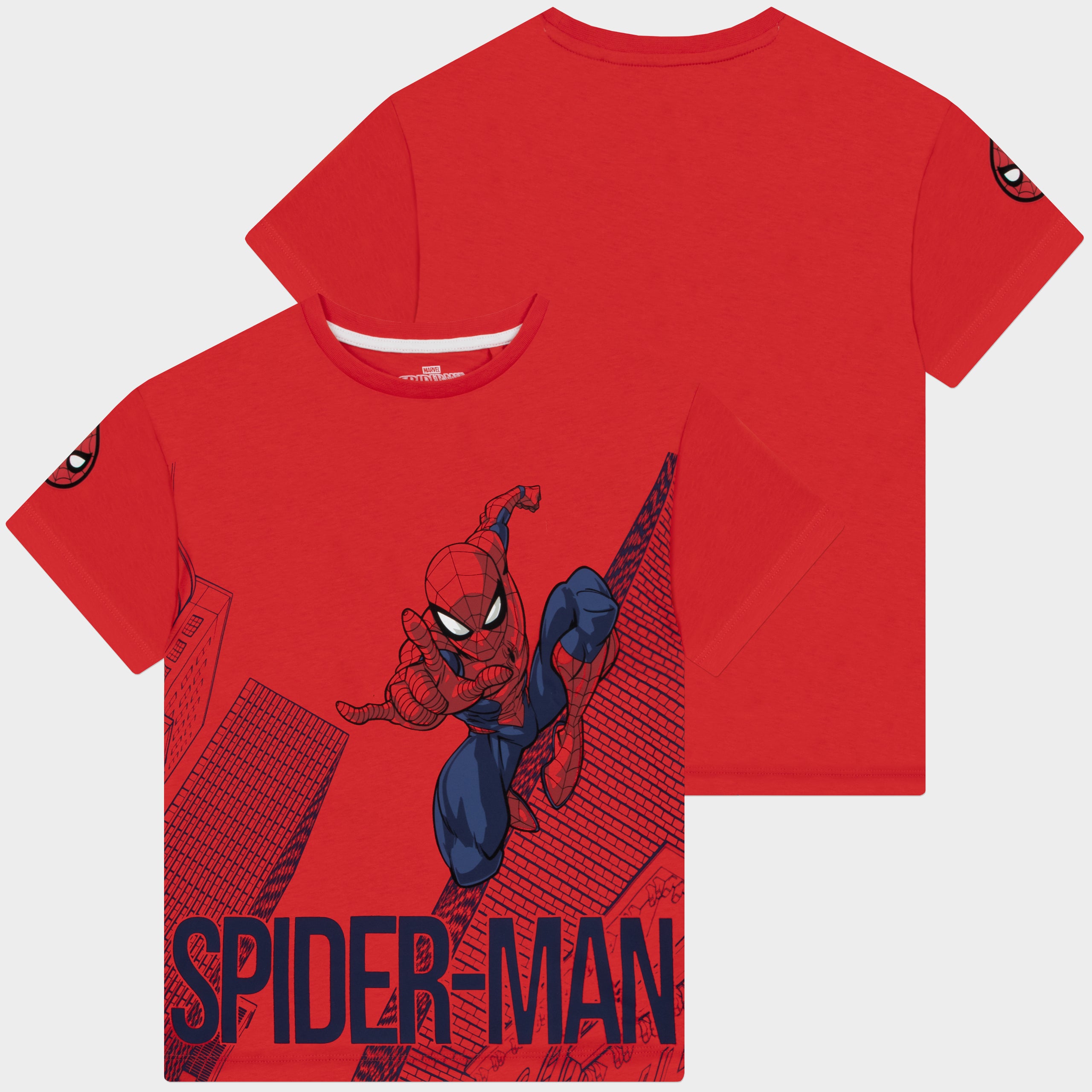 Boys Red Spider-Man T-Shirt