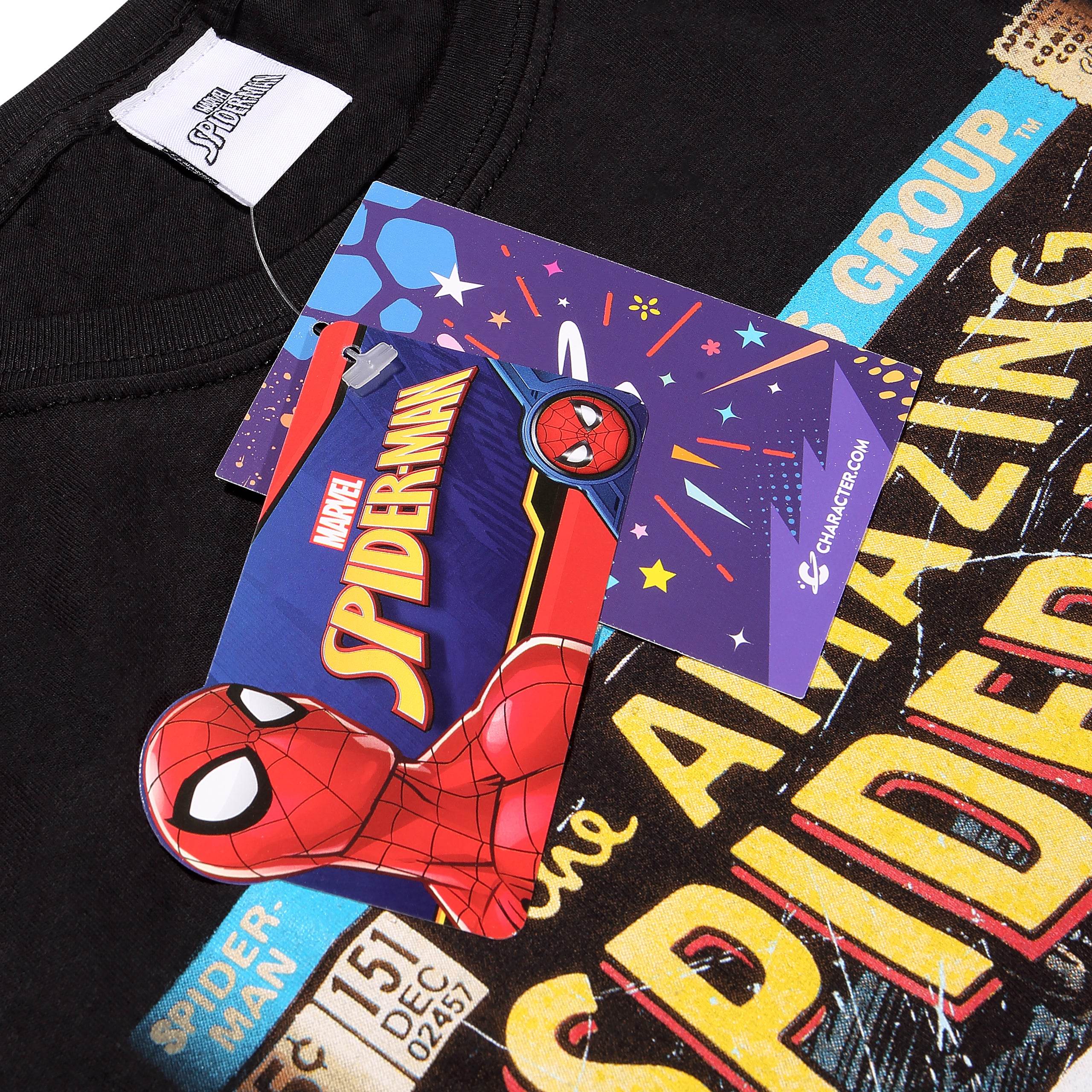 Marvel Mens Spiderman T-shirt - Character.com