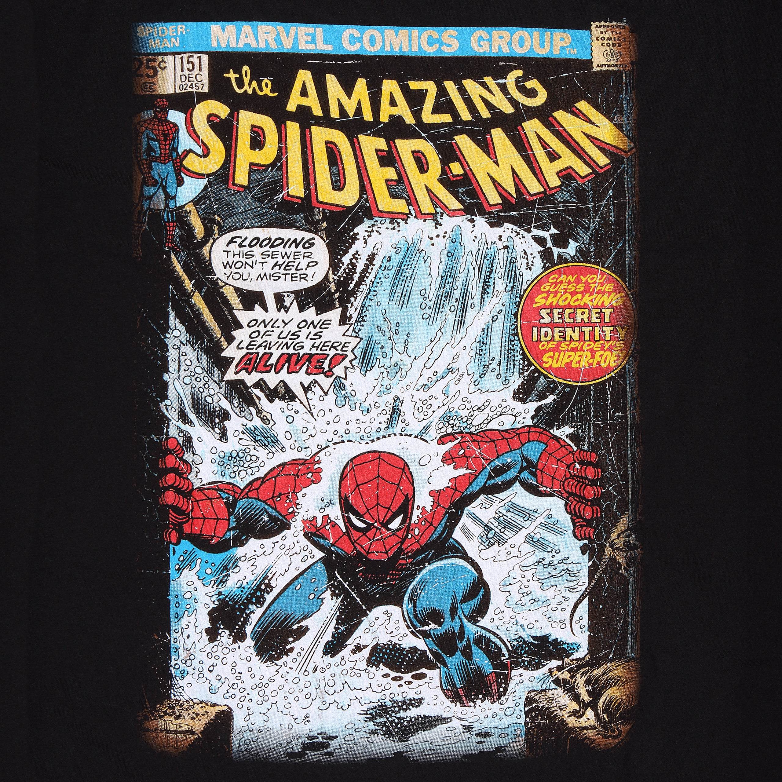 Marvel Mens Spiderman T-shirt - Character.com