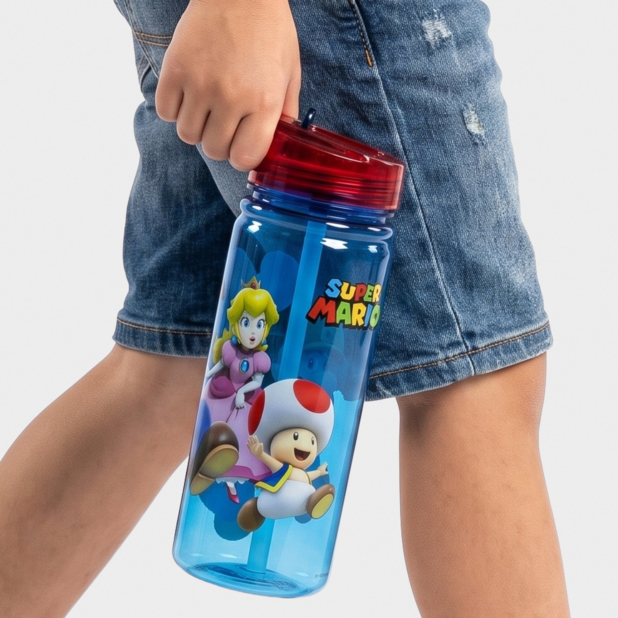 Super Mario And Luigi Water Bottle