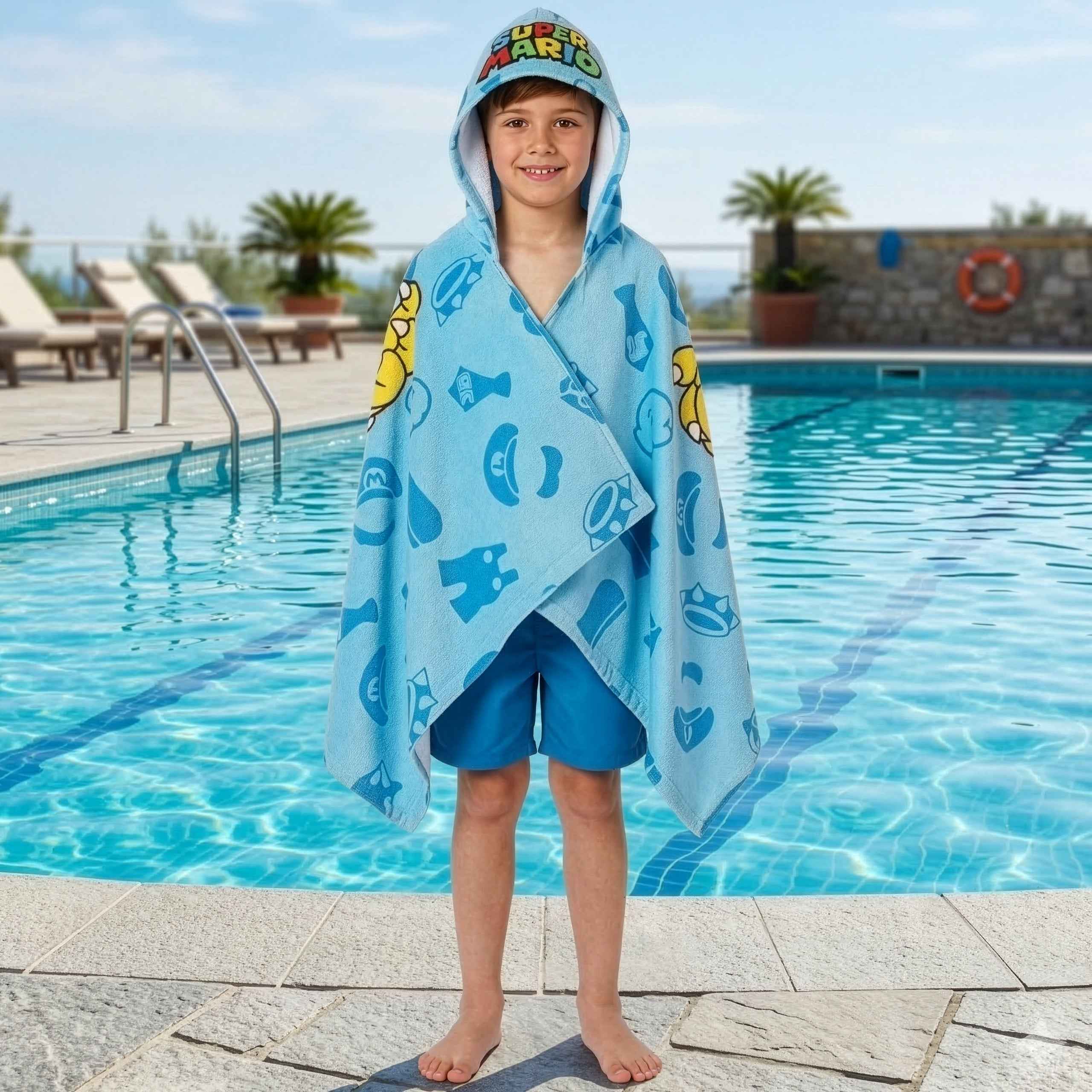 Super Mario Towel Poncho