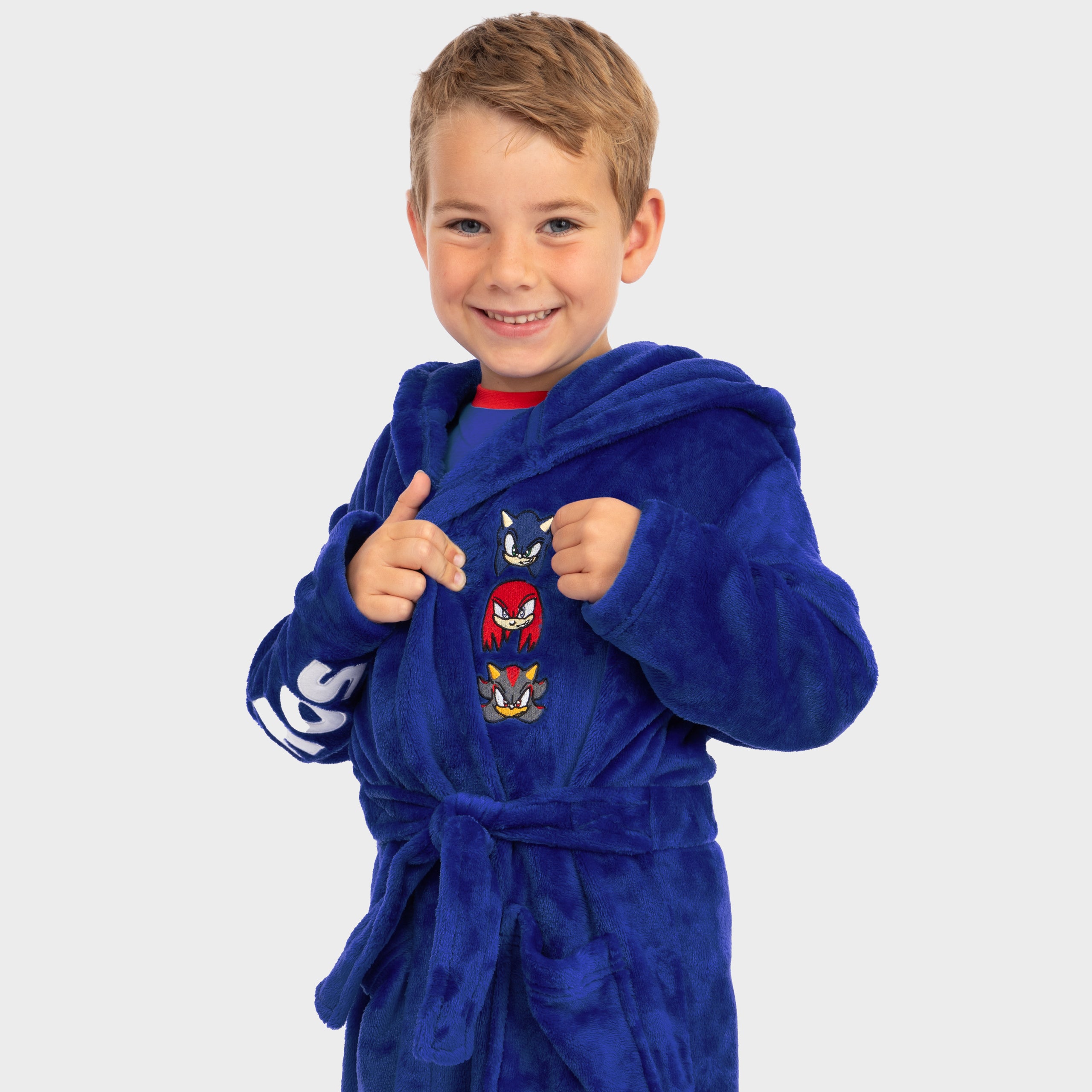 Sonic The Hedgehog Dressing Gown With 3D Ears