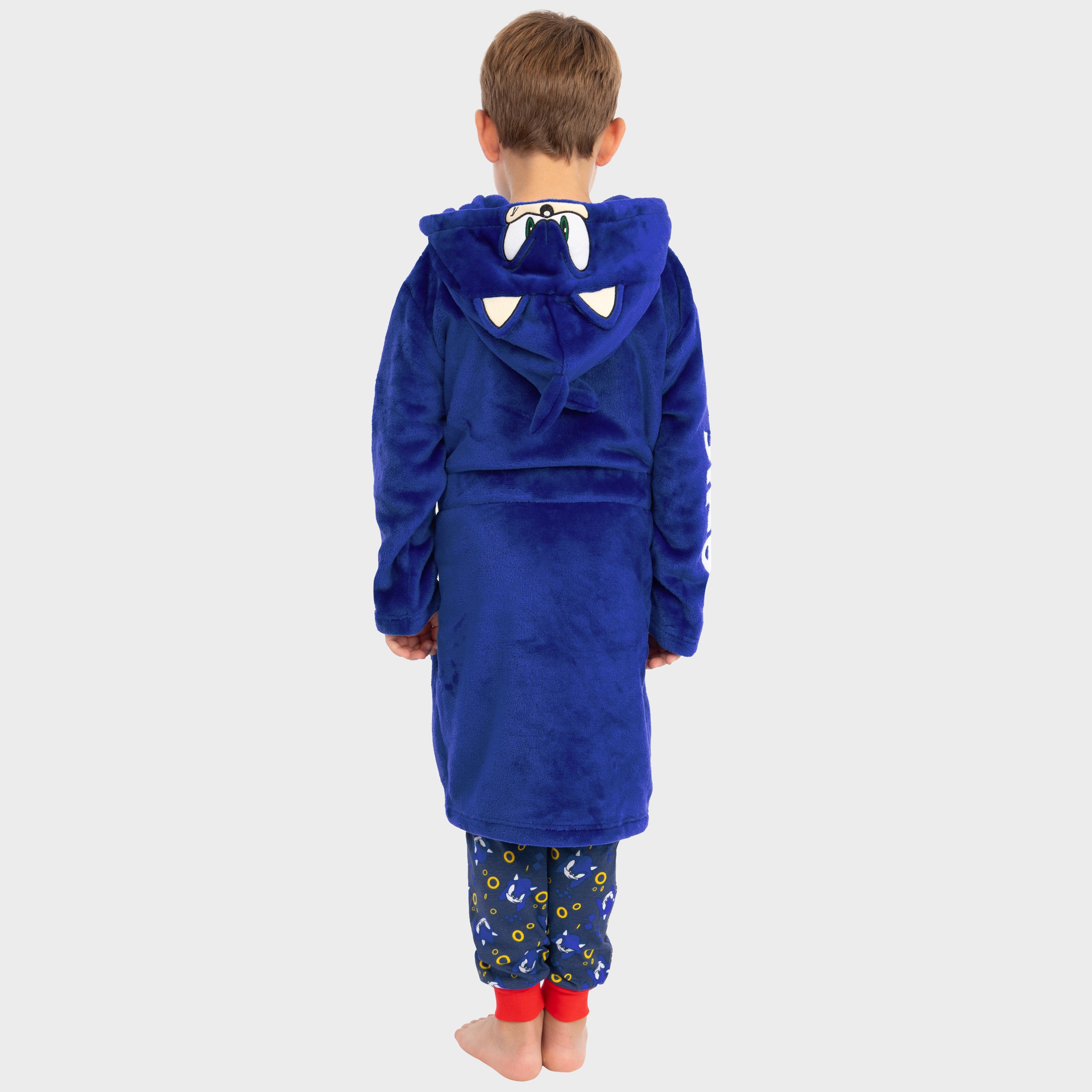 Sonic The Hedgehog Dressing Gown With 3D Ears