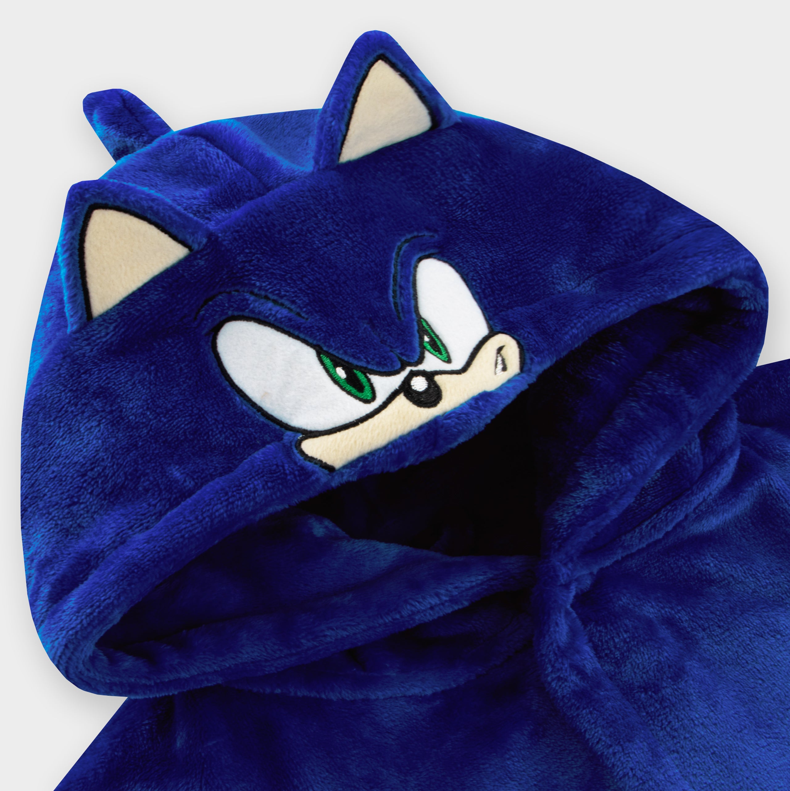 Sonic The Hedgehog Dressing Gown With 3D Ears