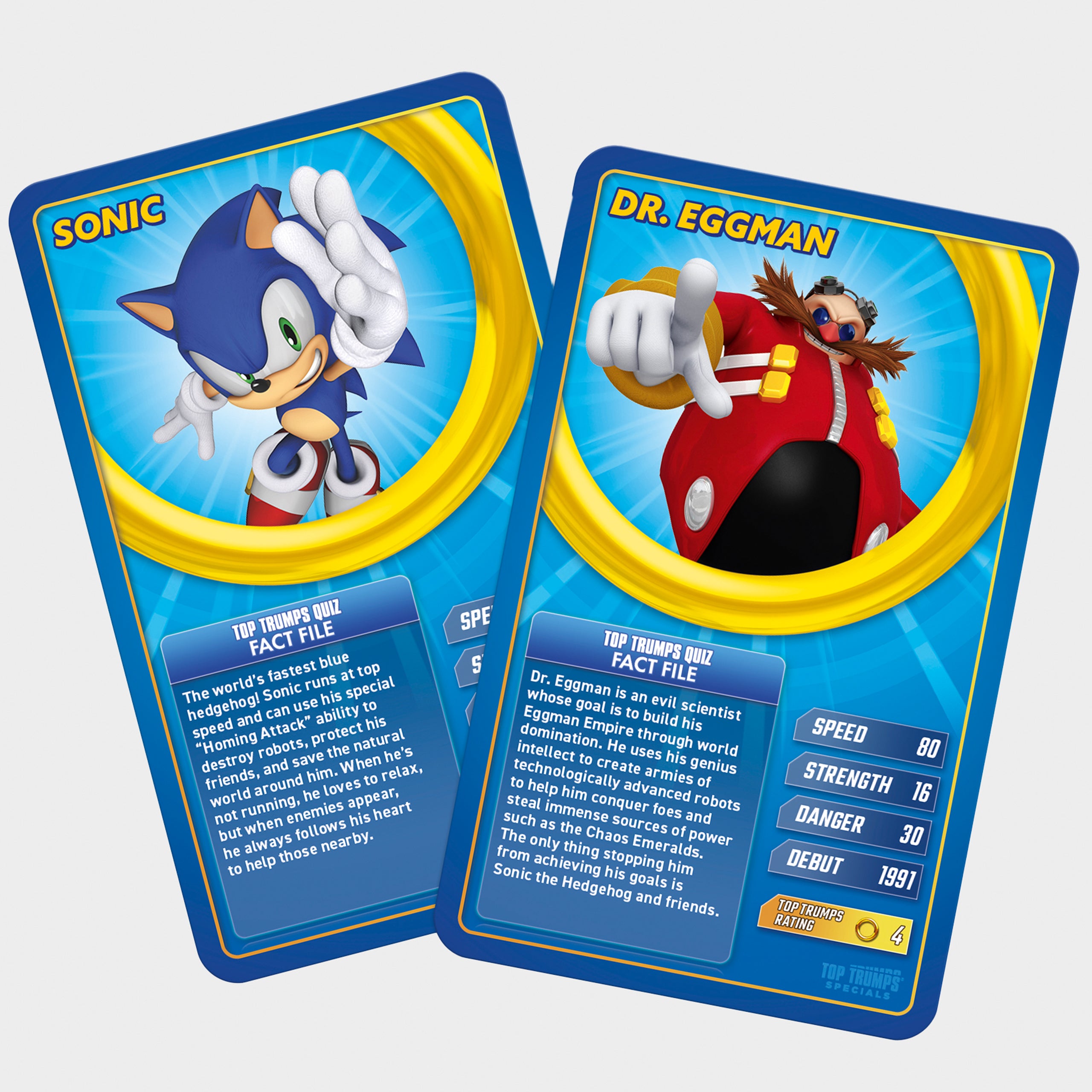 Sonic The Hedgehog Top Trumps