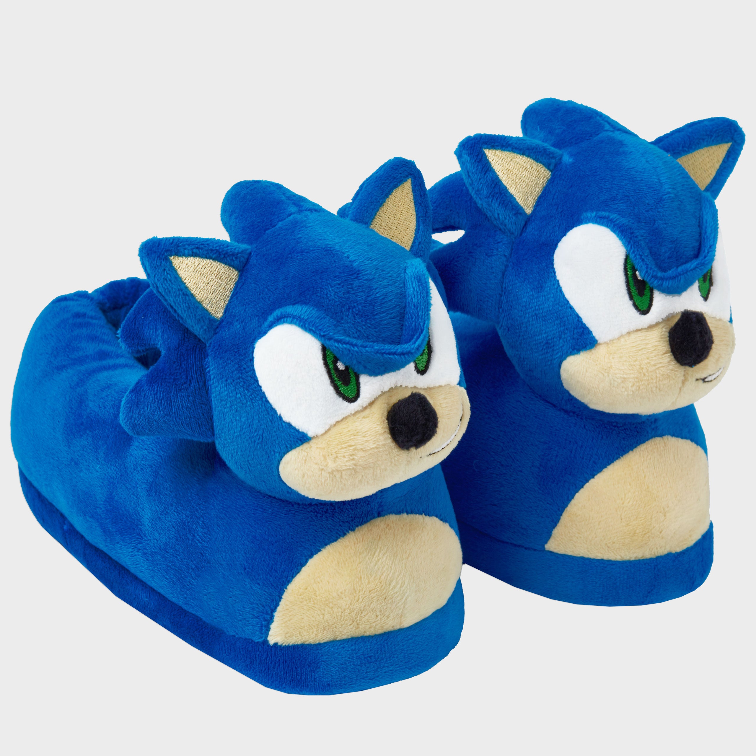 Sonic the Hedgehog 3D Plush Slippers