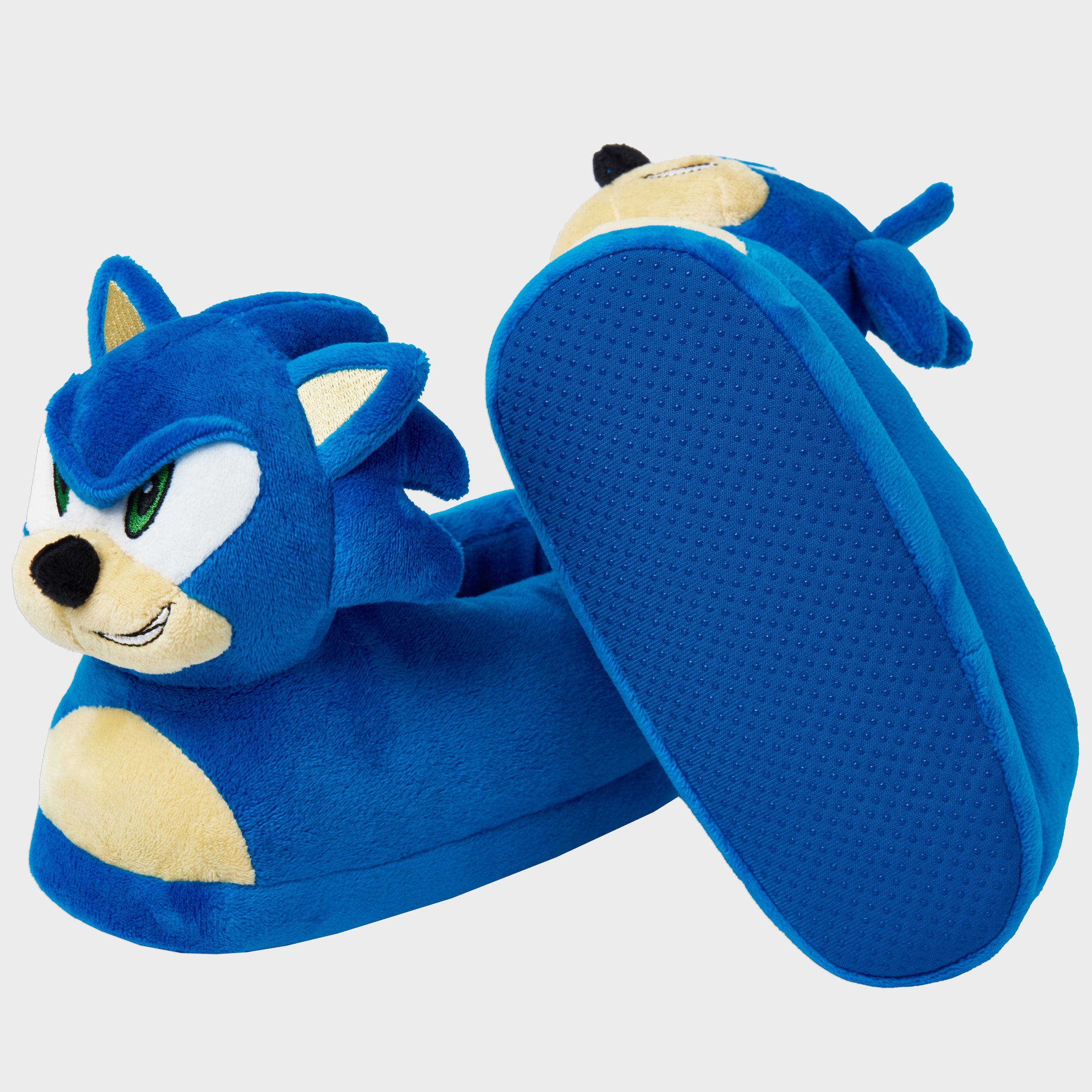 Sonic the Hedgehog 3D Plush Slippers