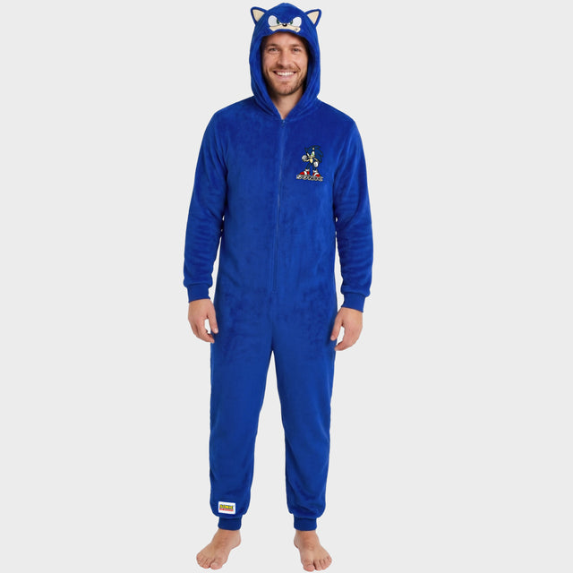 Sonic The Hedgehog 3D Ears Onesie