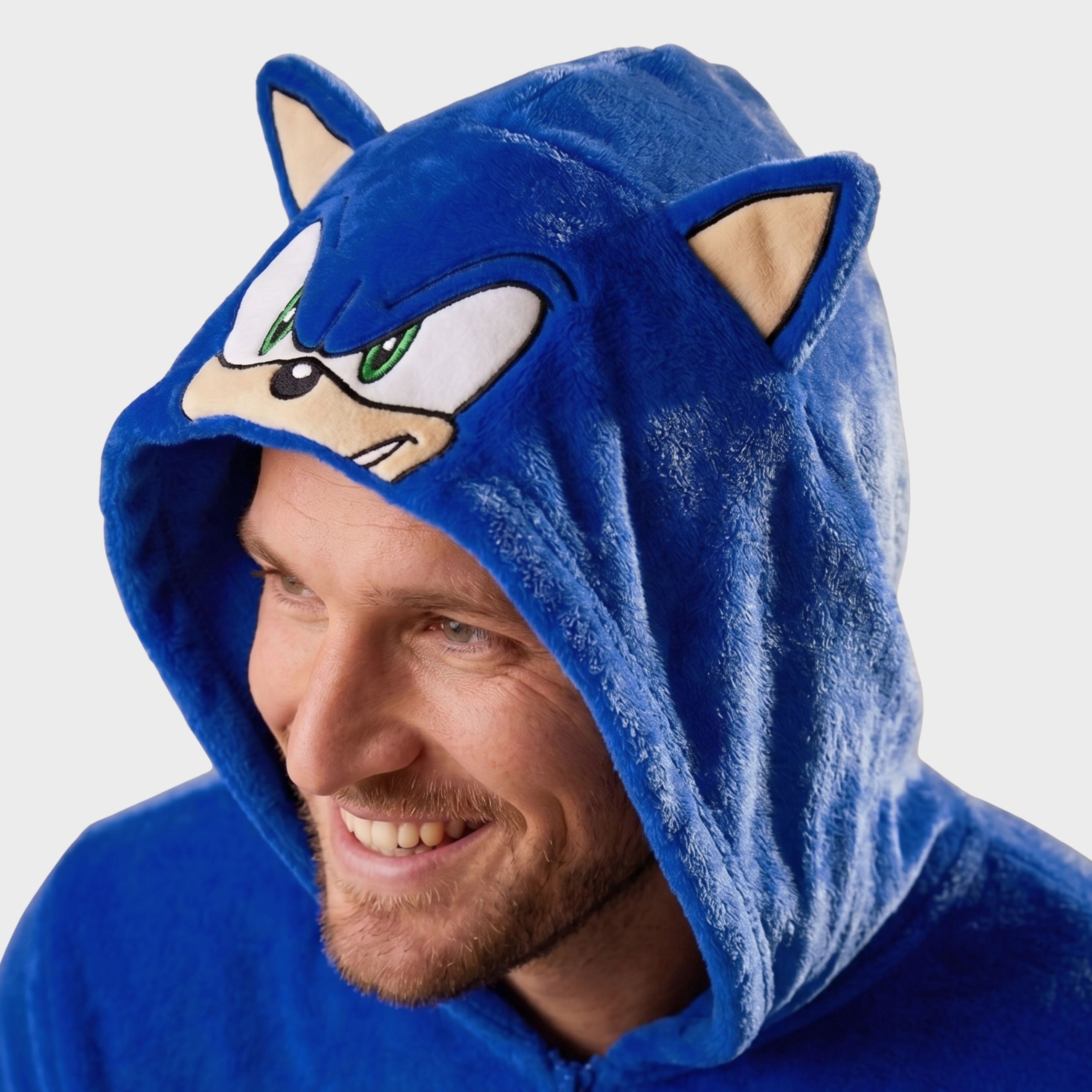 Sonic The Hedgehog 3D Ears Onesie