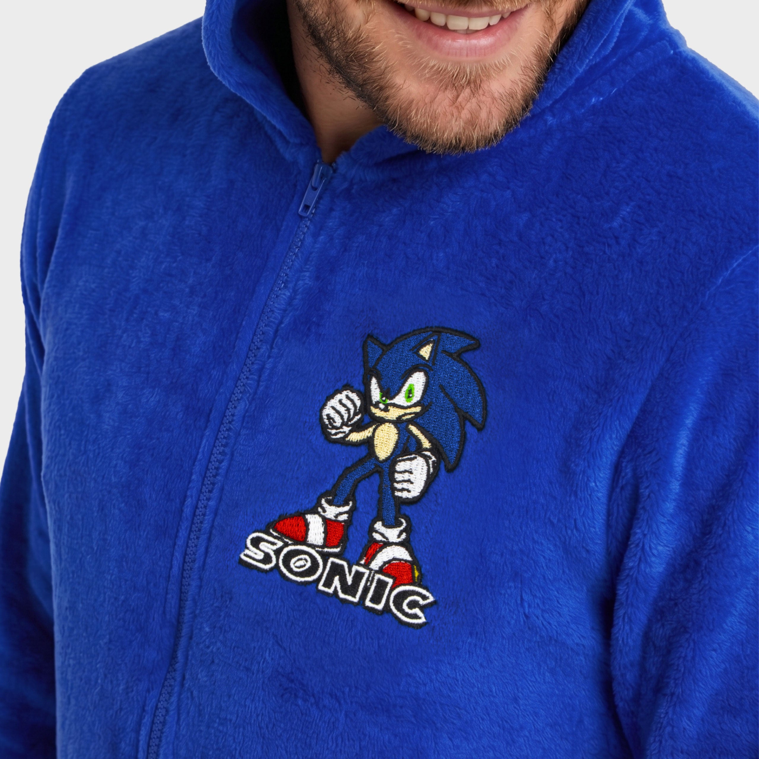 Sonic The Hedgehog 3D Ears Onesie