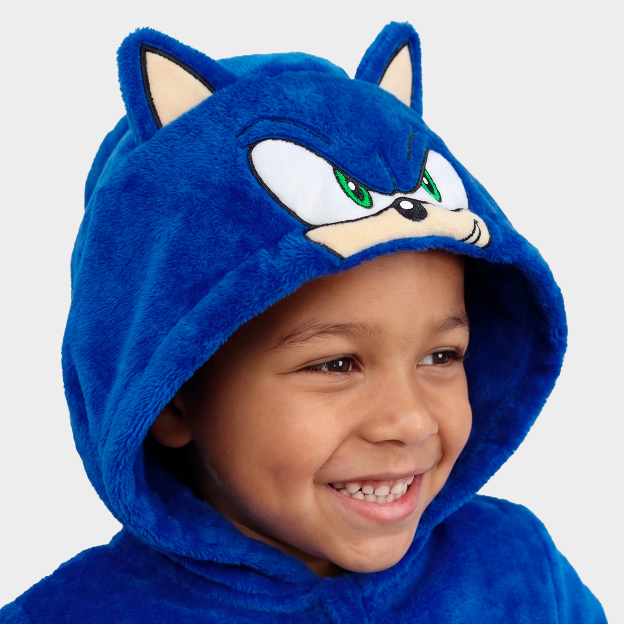 Sonic The Hedgehog Onesie With 3D Ears