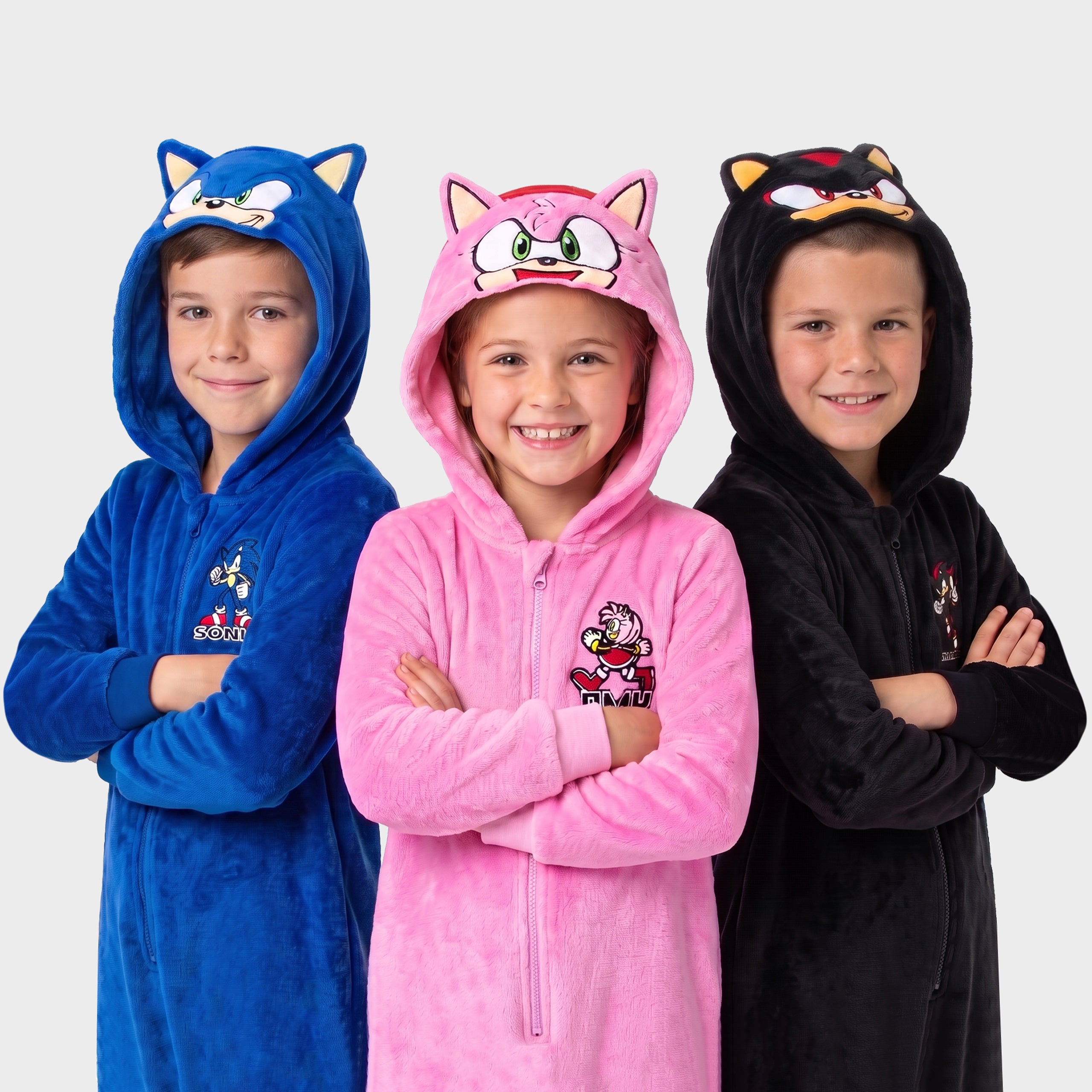 Sonic The Hedgehog Onesie With 3D Ears