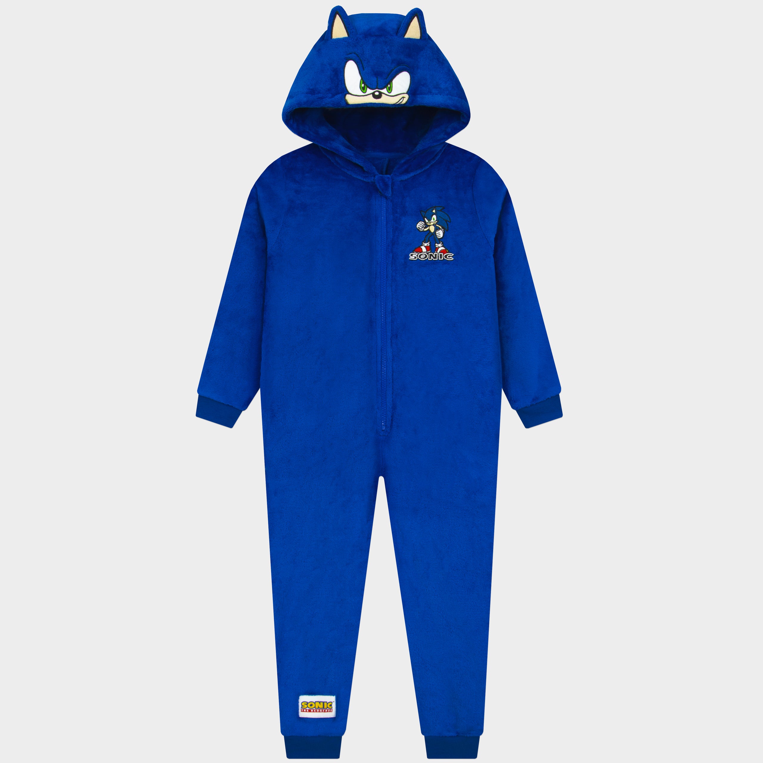 Sonic The Hedgehog Onesie With 3D Ears