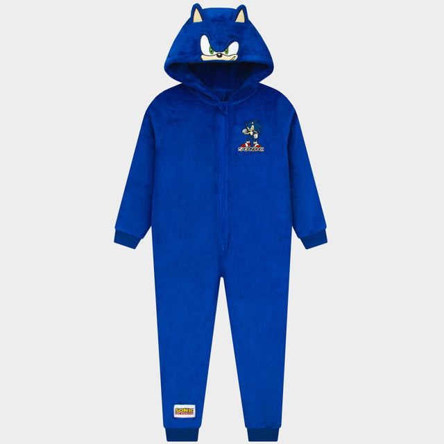 Sonic The Hedgehog Onesie With 3D Ears
