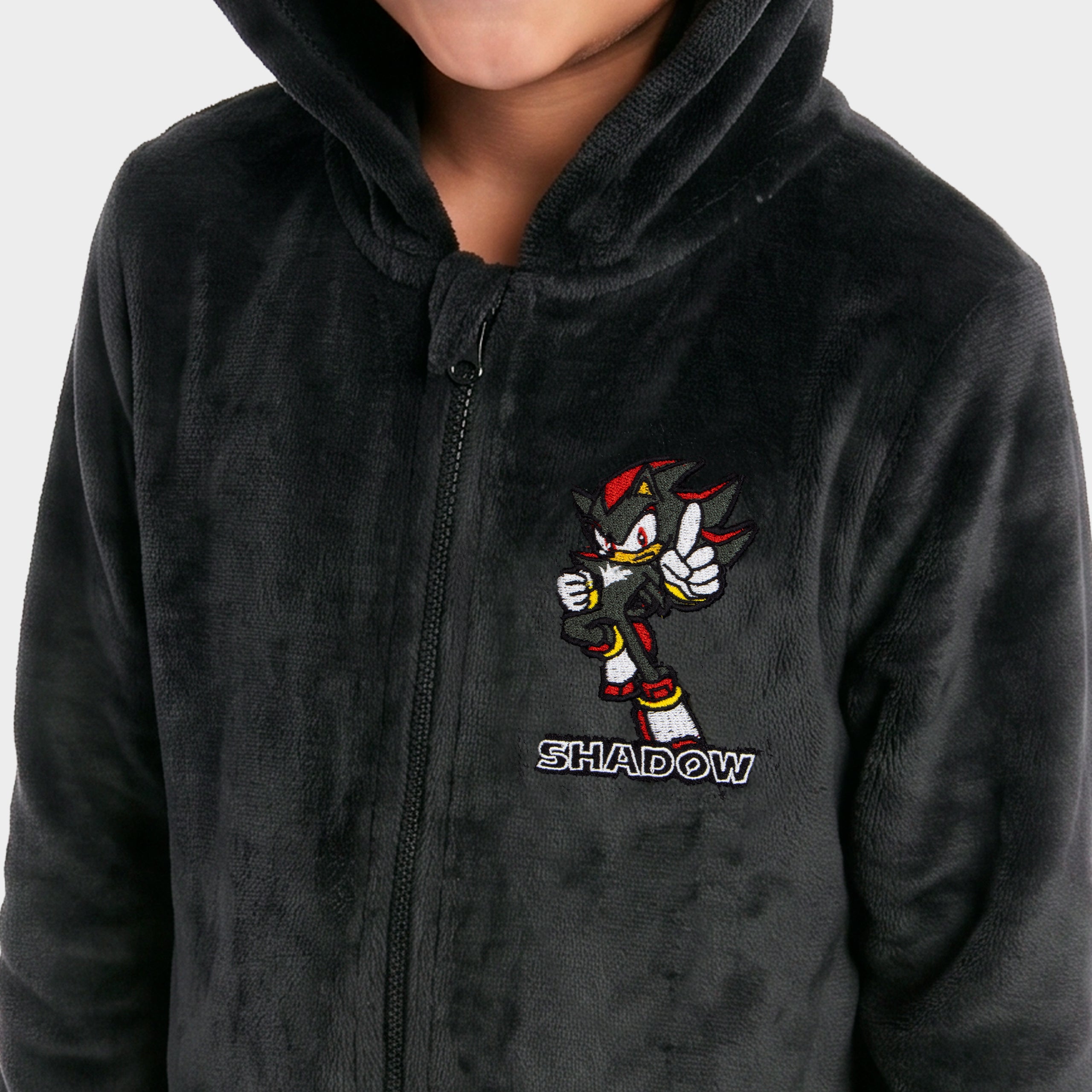 Sonic the Hedgehog Shadow Onesie With 3D Ears