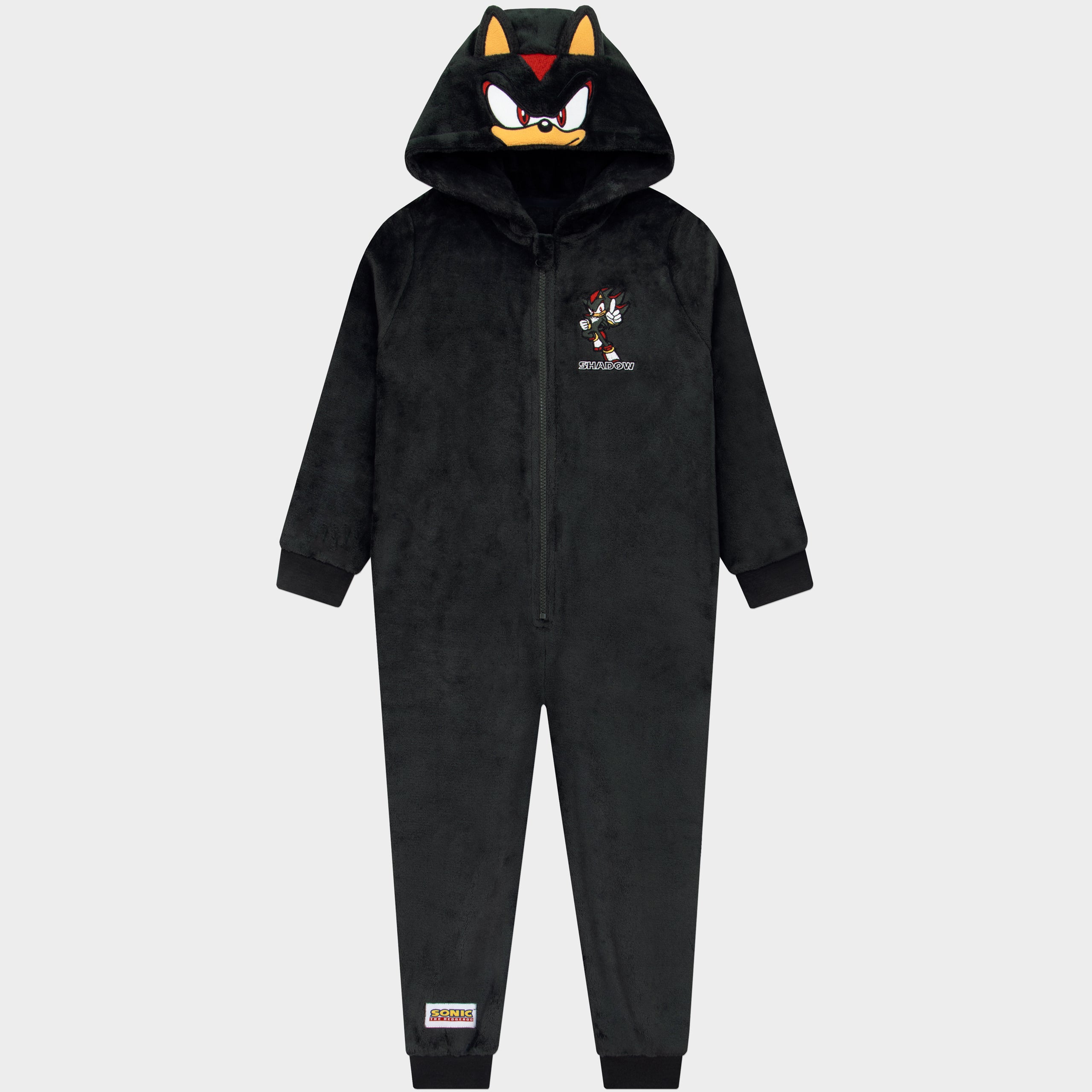 Sonic the Hedgehog Shadow Onesie With 3D Ears