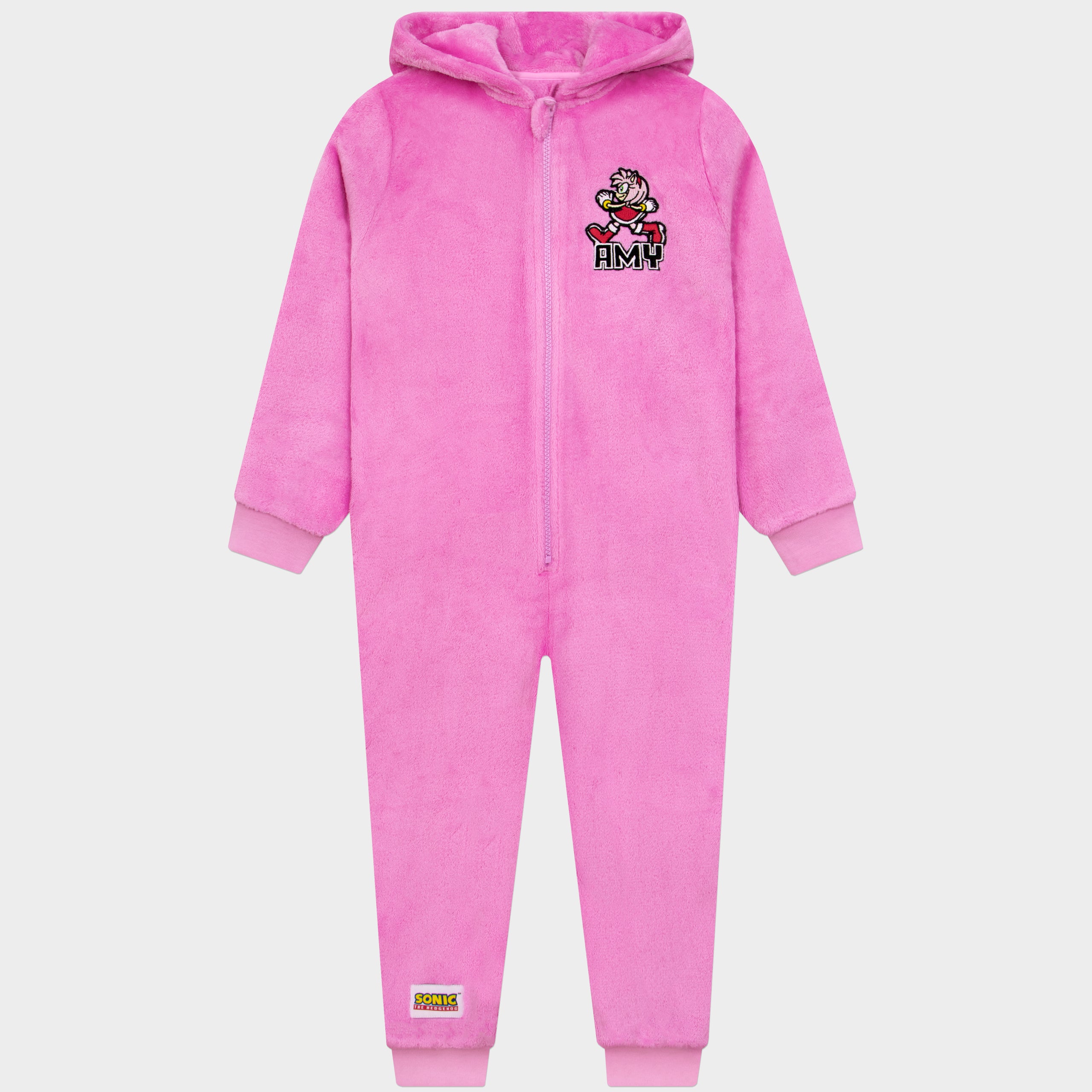 Sonic The Hedgehog Amy Onesie With 3D Ears