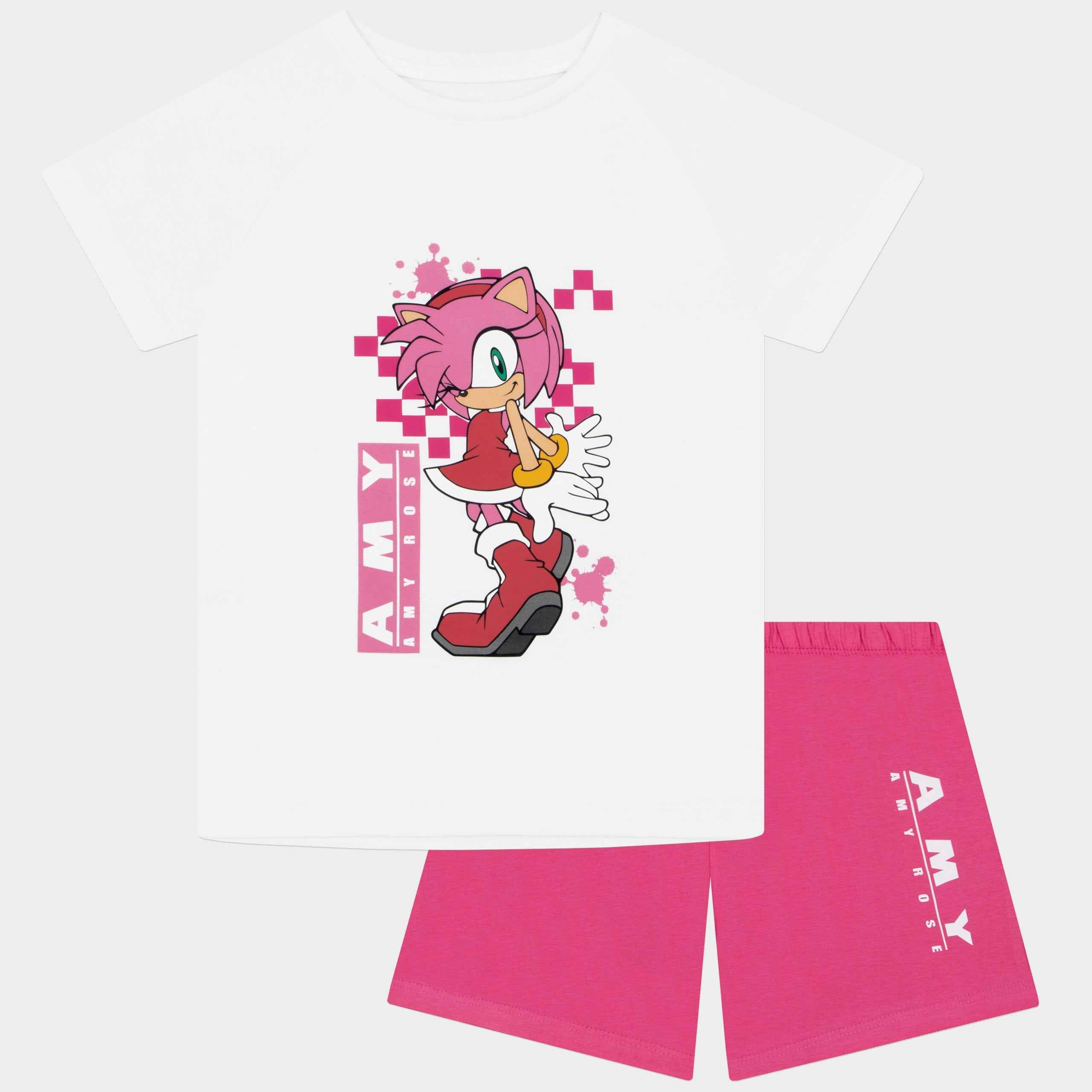 Sonic Short Pyjamas - Amy Rose