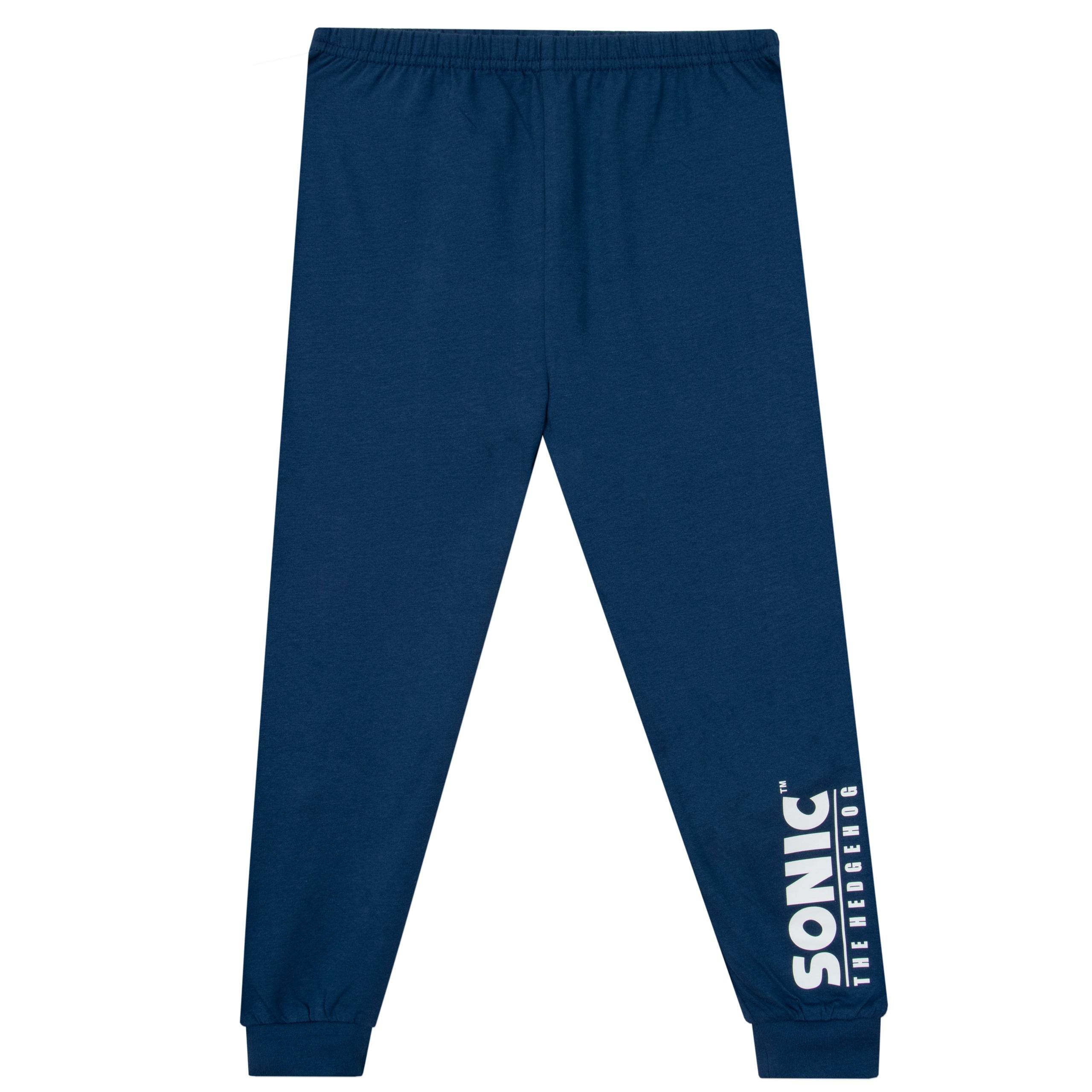 Sonic the Hedgehog Pyjama's | Sonic Heren Pyjama's | Katoenen Heren Pyjama Sets | Officiële Merchandise | Blauw | M Sonic the Hedgehog Pyjama's | Sonic Heren Pyjama's | Katoenen Heren Pyjama Sets | Officiële Merchandise | Blauw | M